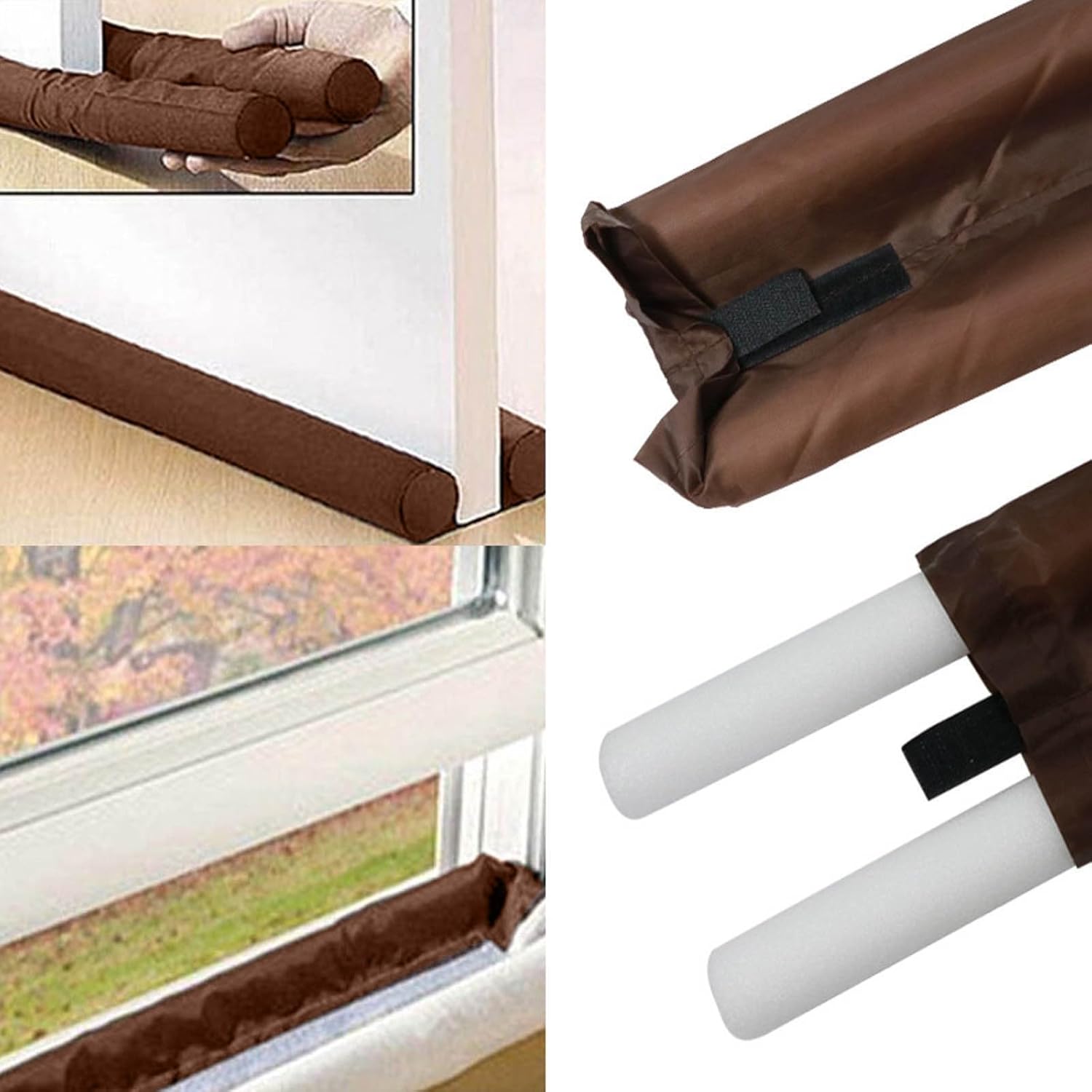 5 Pcs Door Air Draft Stopper for Bottom of Door