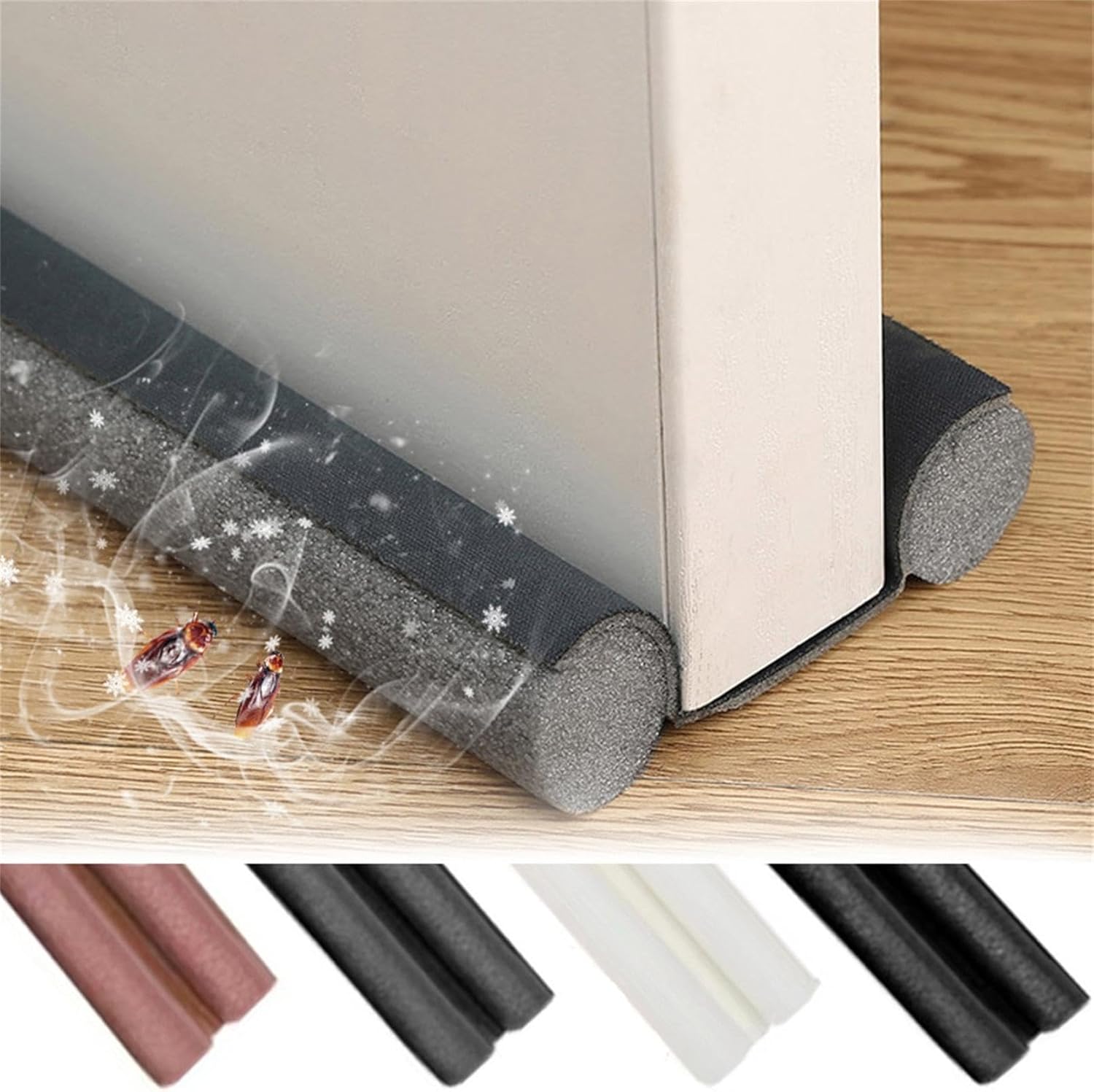 Adjustable Door Draft Stopper 366 Inch Bottom Sealer