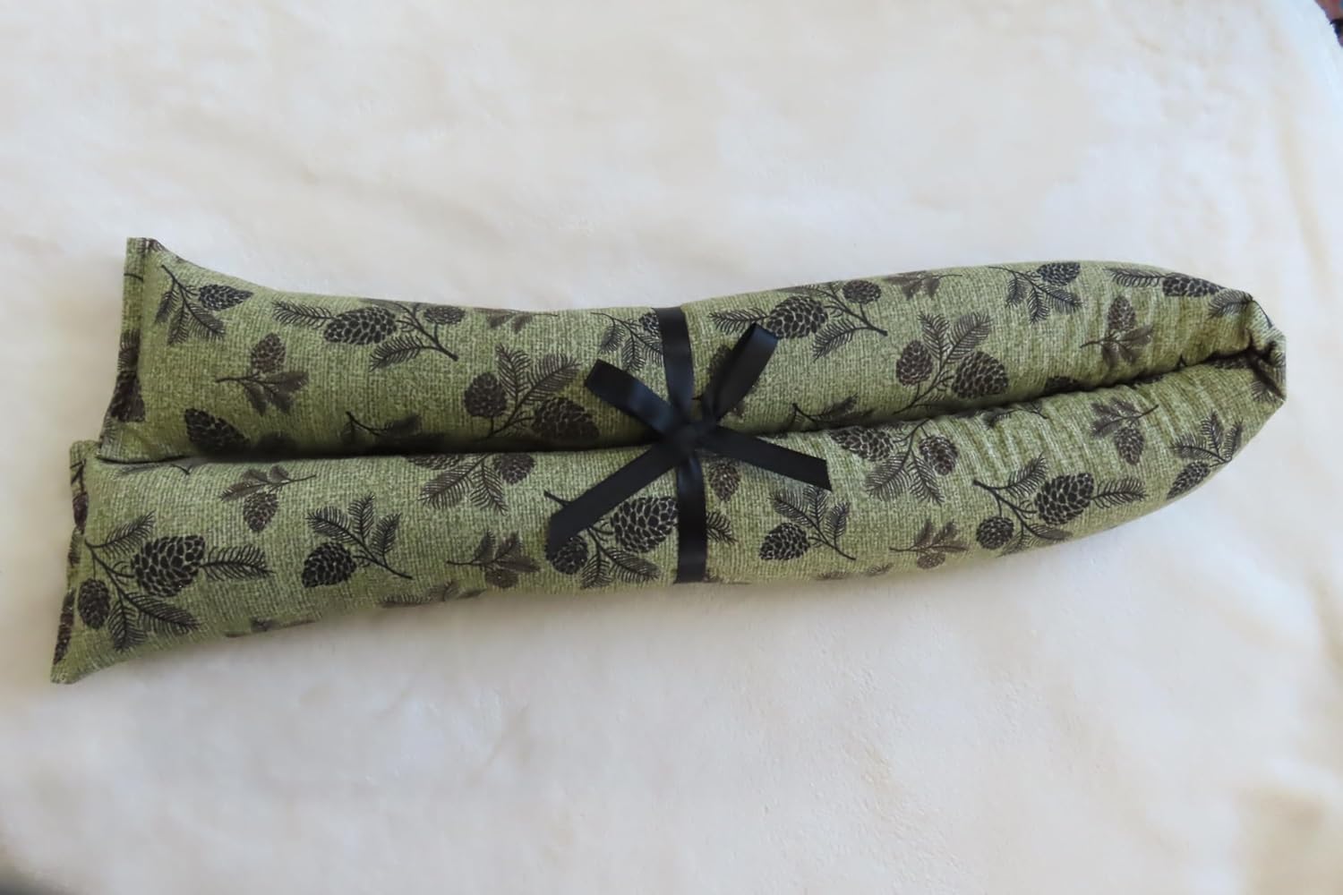 Paines Pinecones Green Branches Draft Stopper