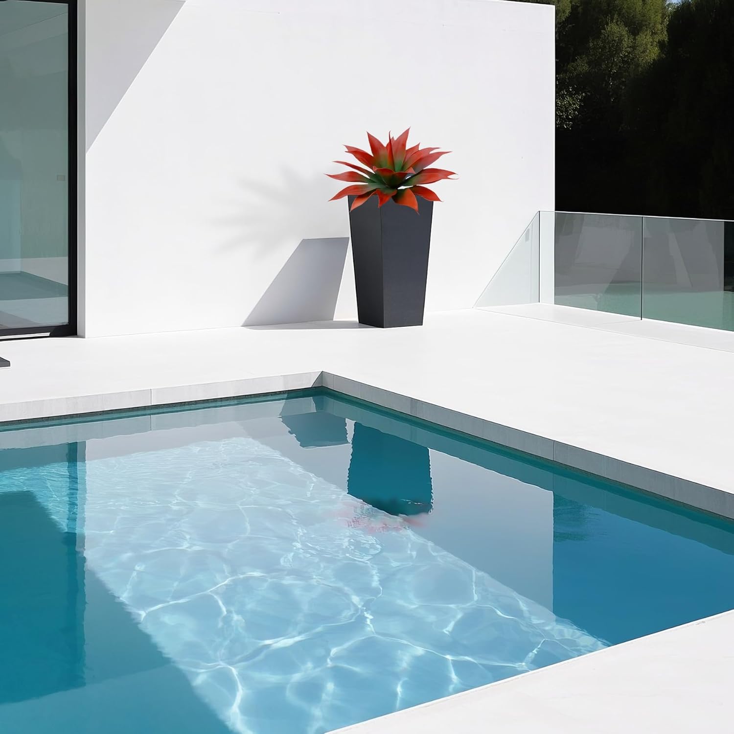 Artificial Agave Plant 18In 2Pack for Home and Outdoor Decoration