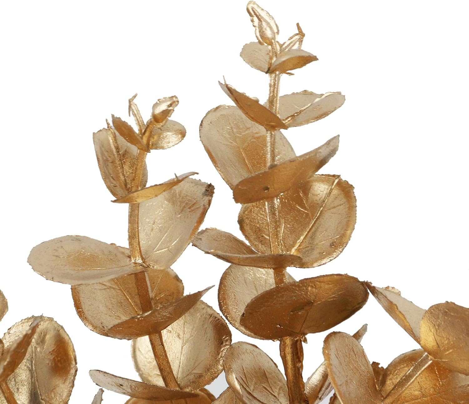 24 Pcs Gold Artificial Eucalyptus Garland for Home Decor