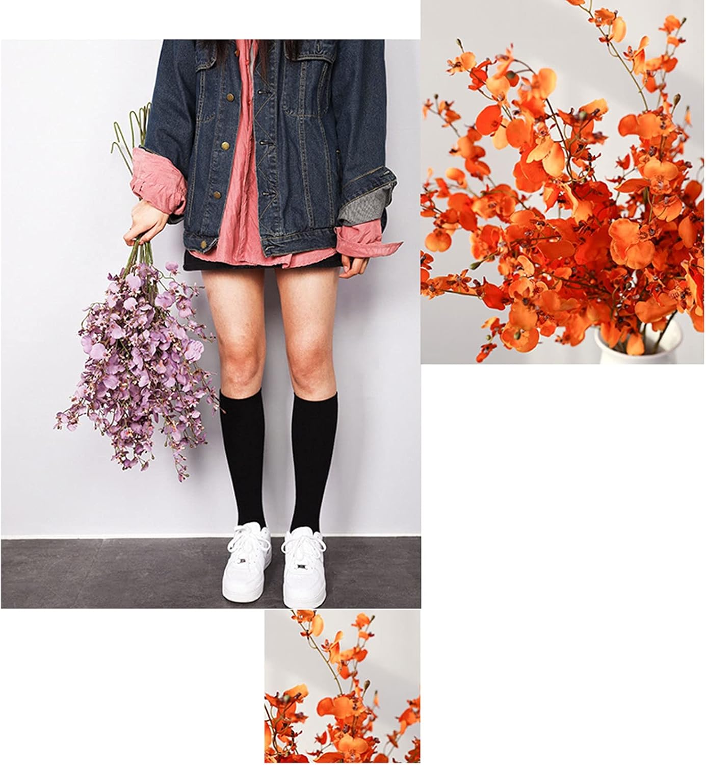Artificial Dancing Orchid for Home Decor