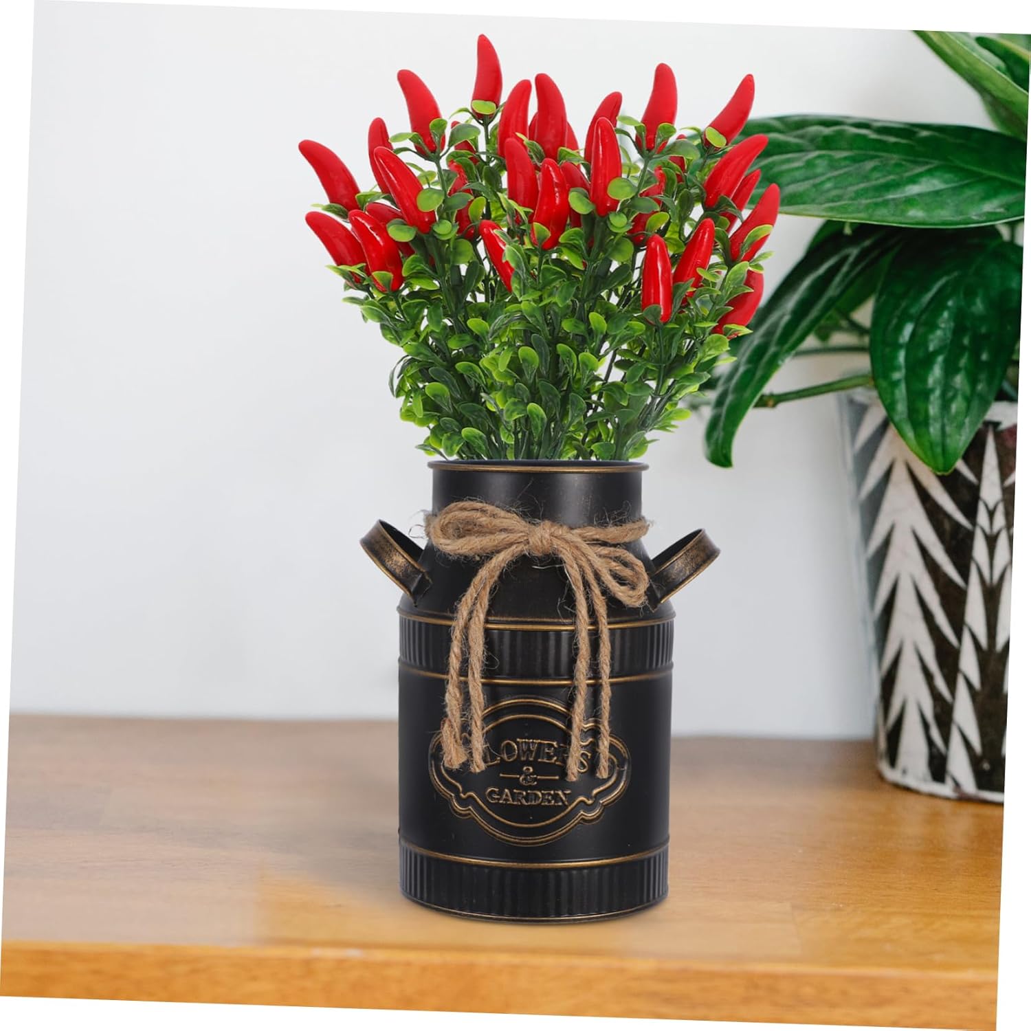 PRETYZOOM 10Pcs Artificial Red Chili Pepper Decor Bouquet