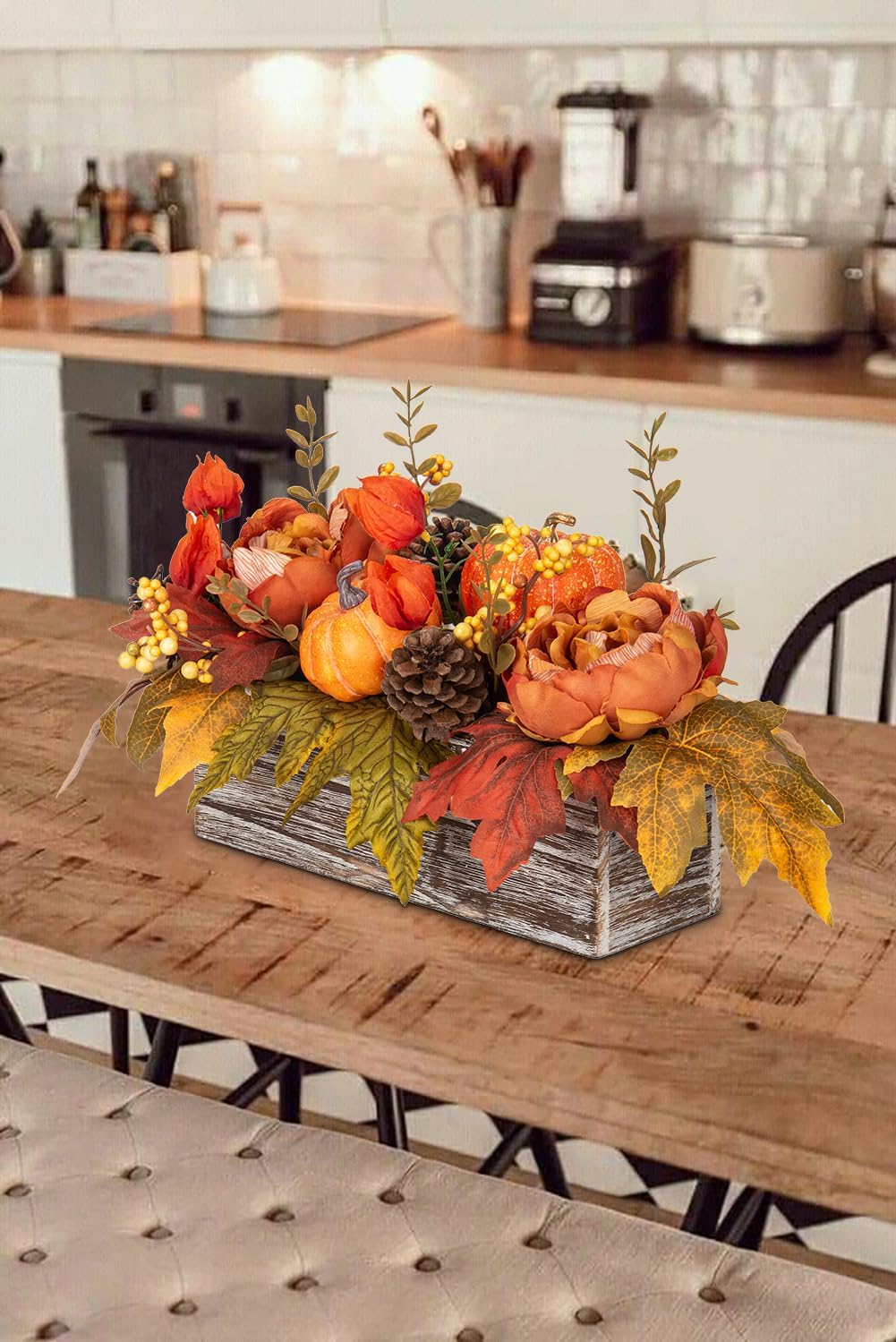 DILATATA Fall Decor Autumn Harvest Centerpiece