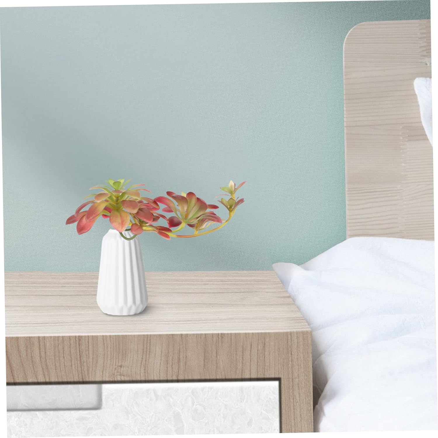 VICASKY Artificial Succulent Plants 27cm Wall Hanging Decor