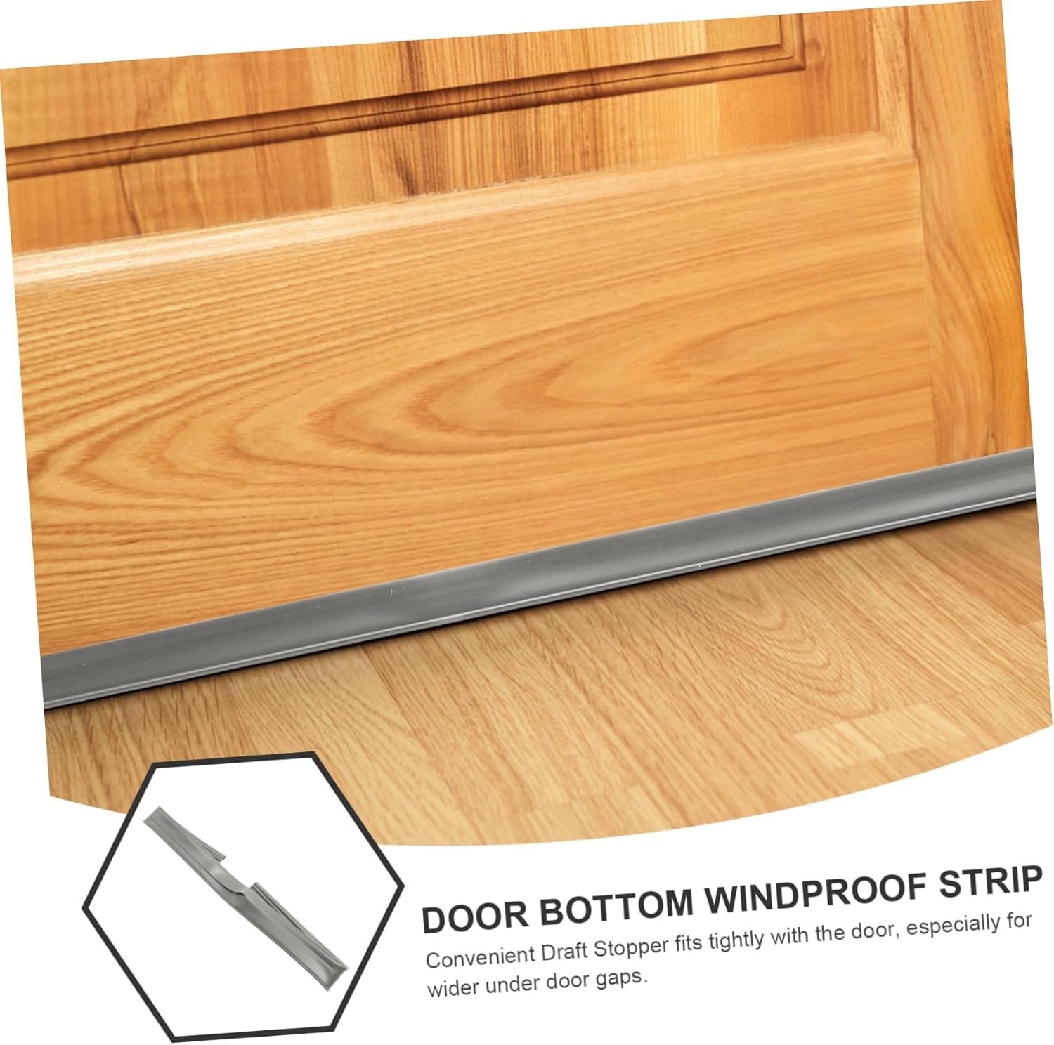 ABOOFAN Door Bottom Windproof Noise Blocker Strip