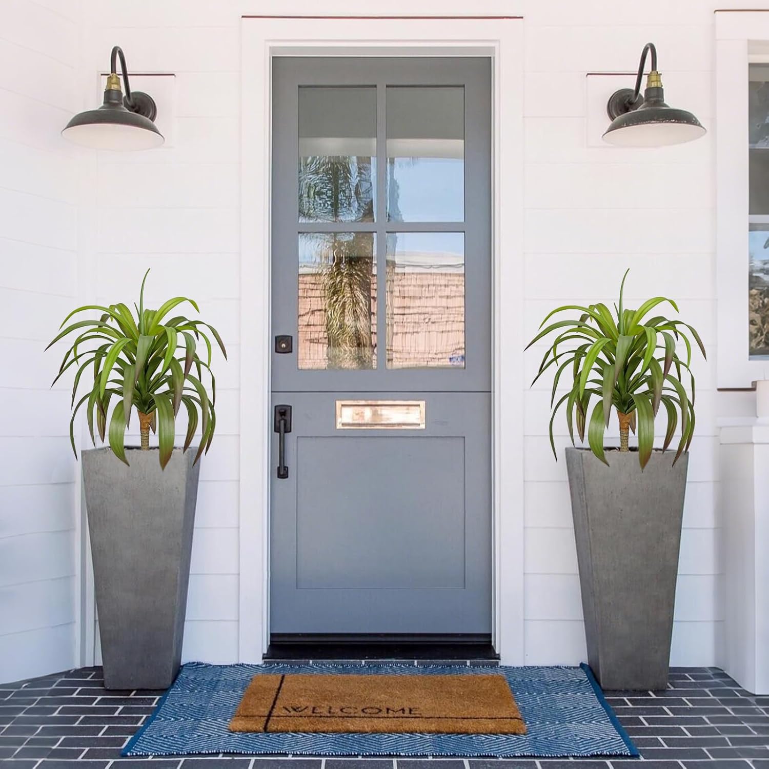 Briful Artificial Agave Plant 22 Inches Indoor Outdoor Decor