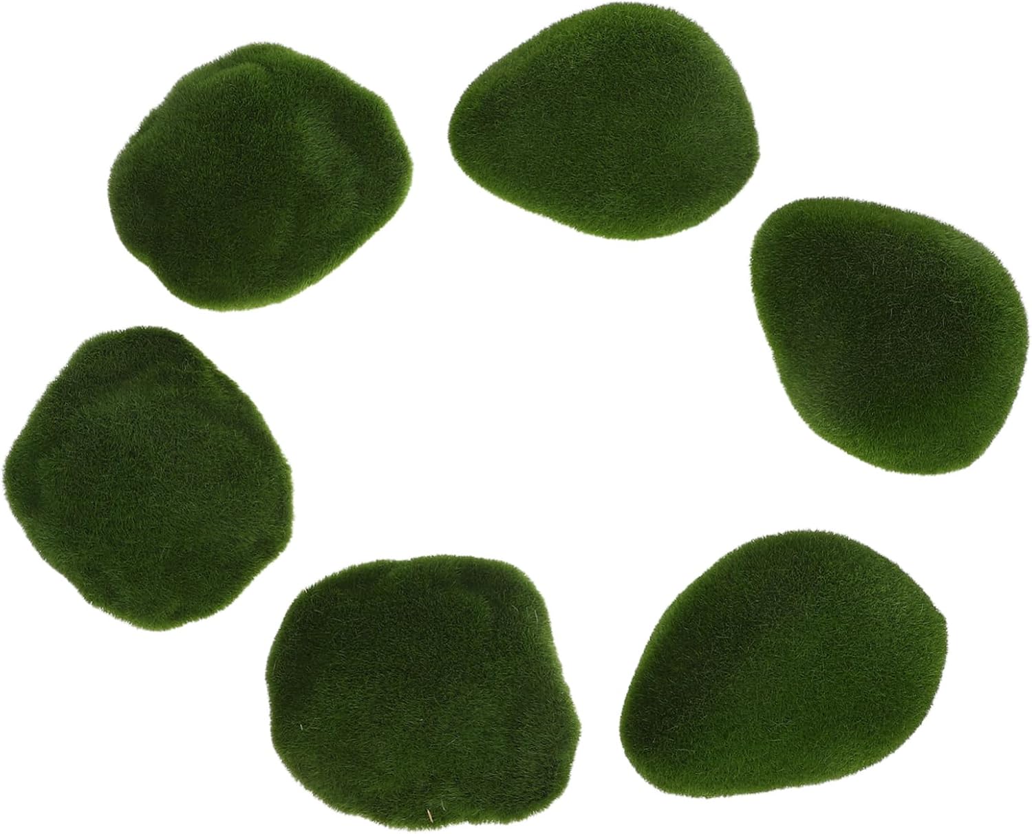 VICASKY 6pcs Faux Moss Balls for Decorative Hanging