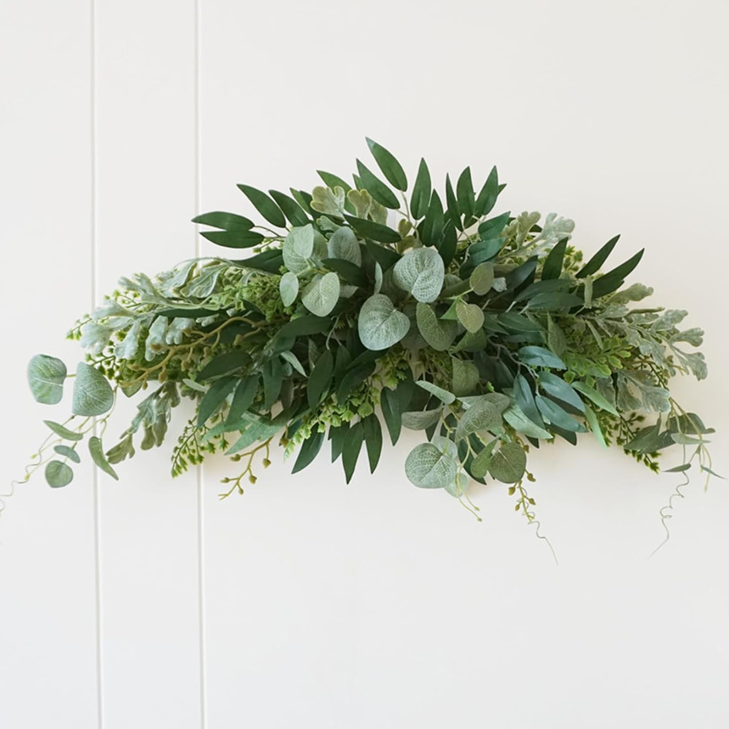 Floral Swag 276x118 Inch Artificial Eucalyptus for Wedding Arch