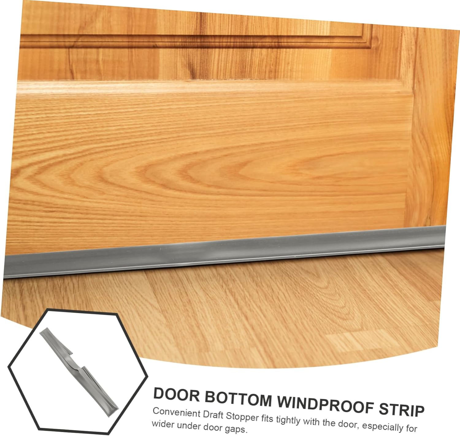 Convenient Draft Stopper for Energy Efficiency and Soundproofing
