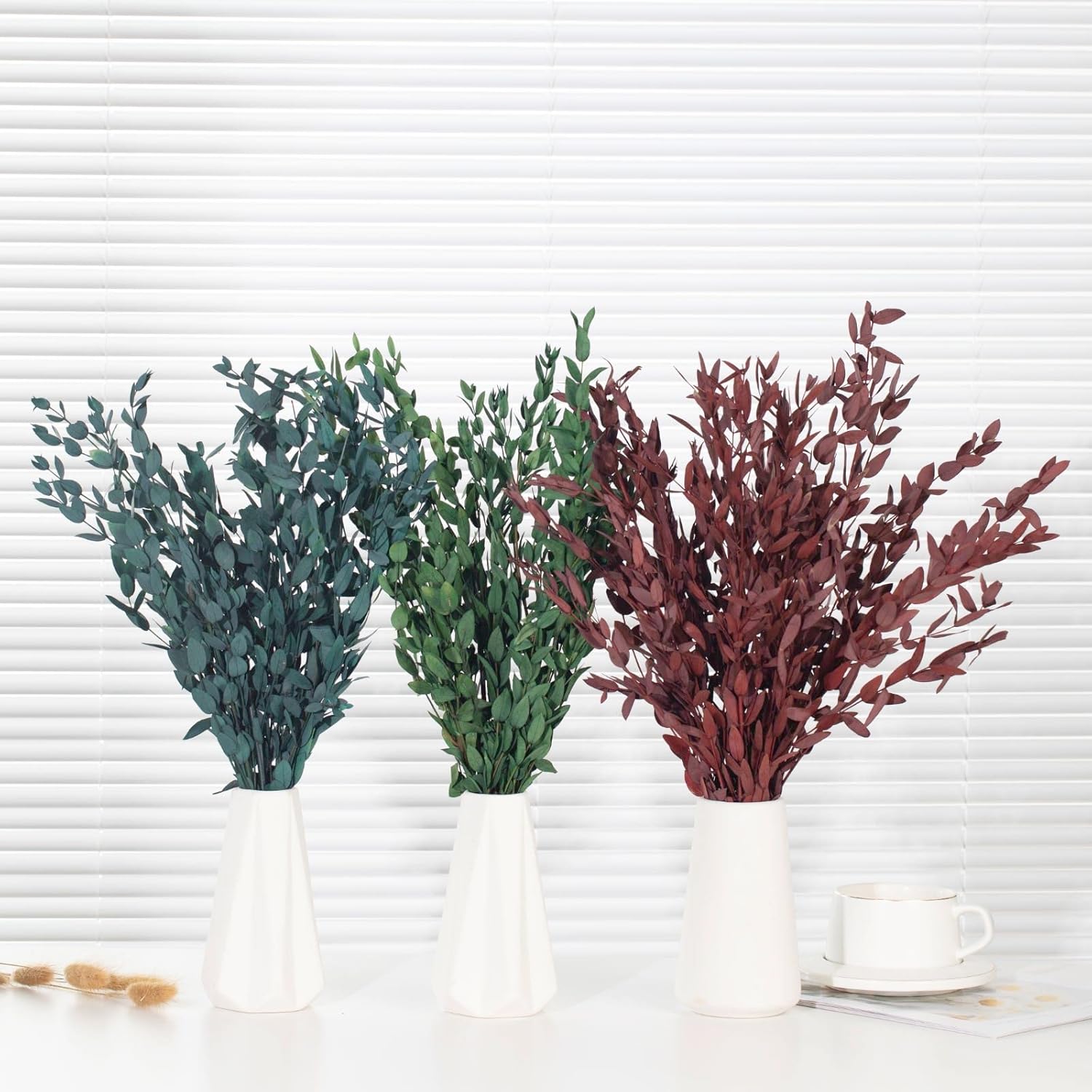 Tavkite Dried Eucalyptus Garland Stems 4 Oz Bundle 1