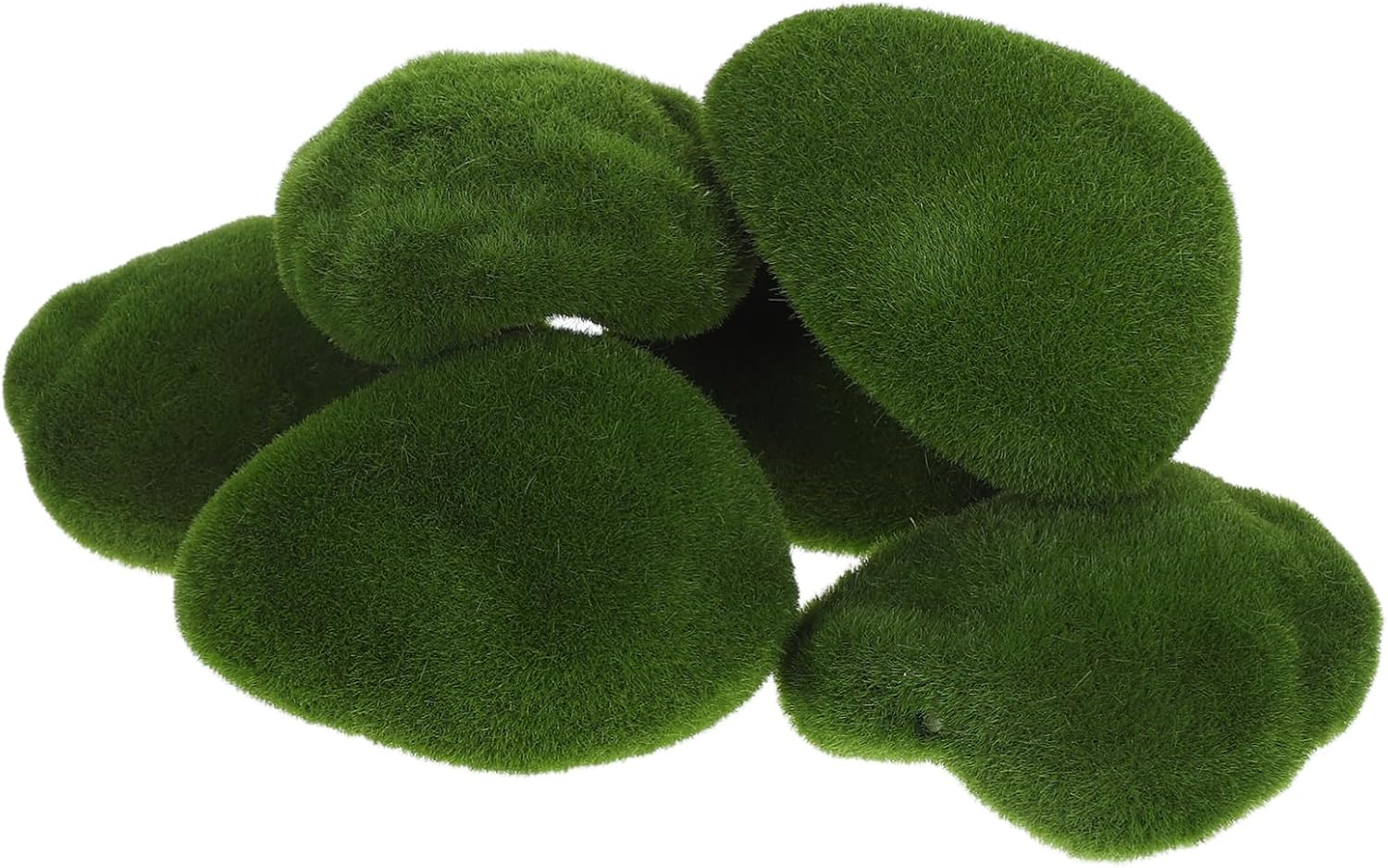 6pcs Artificial Moss Balls for Indoor Outdoor Decor