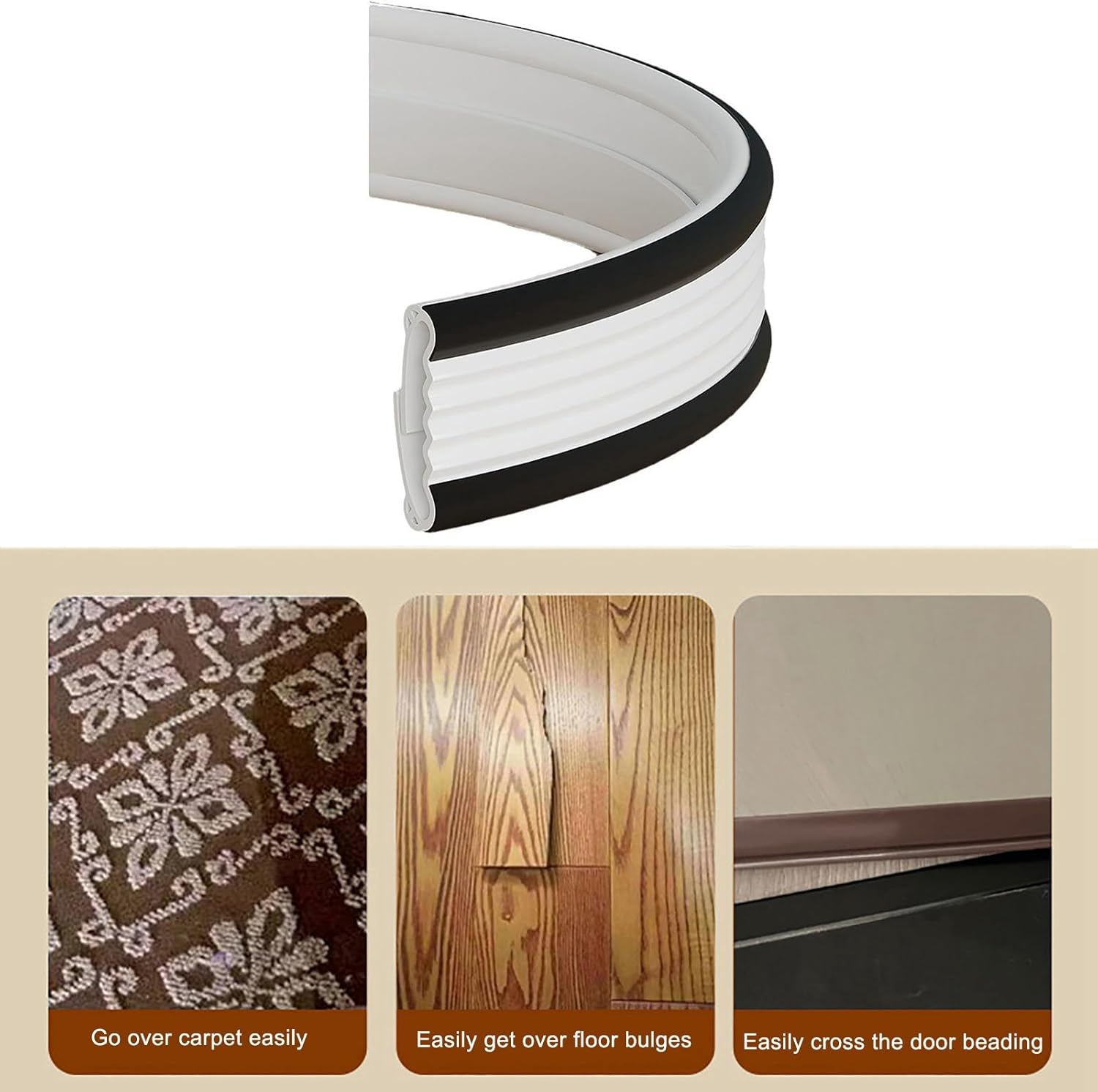 Lifeuping Door Draft Stopper 39 Inch Cuttable Seal Blocker