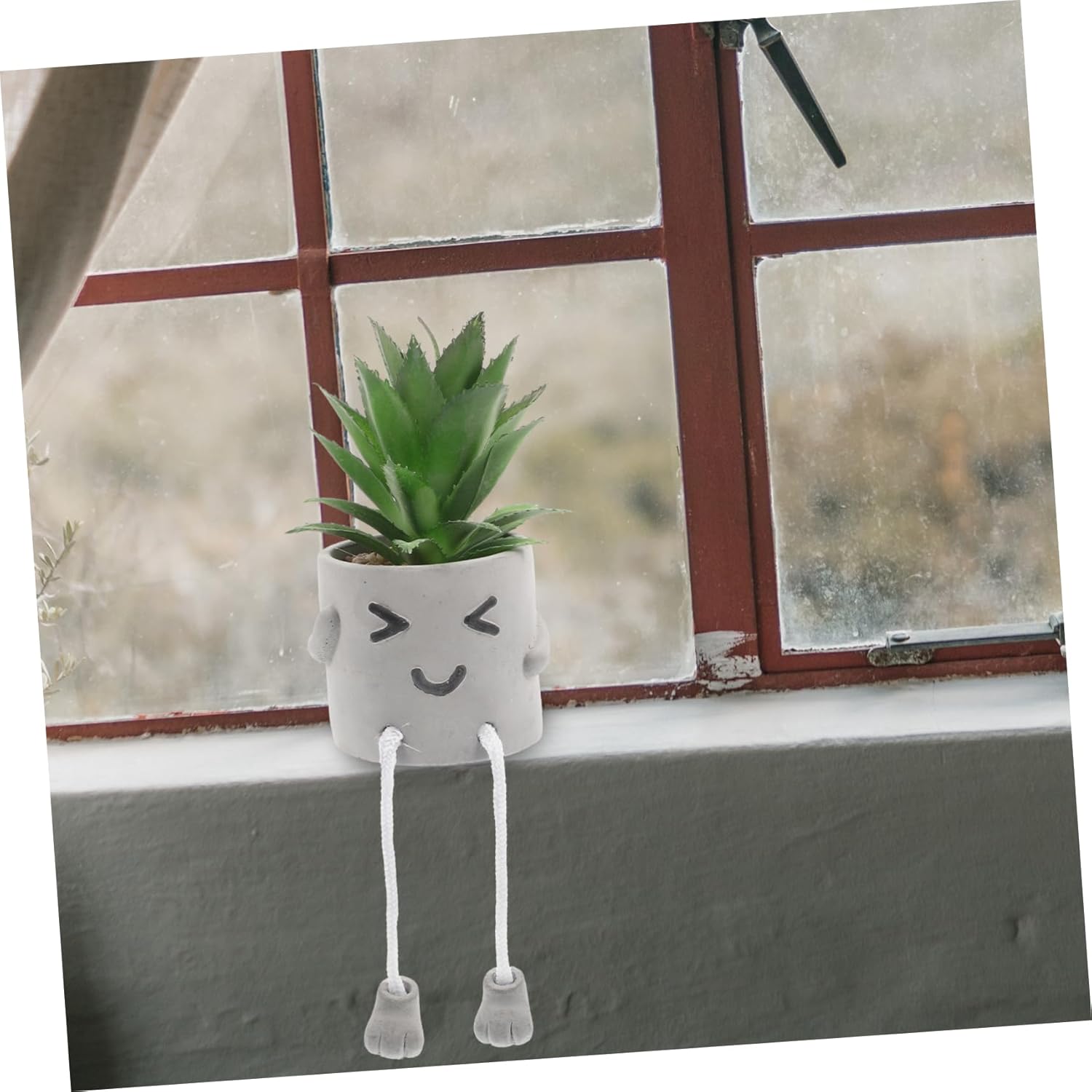 Faux Potted Plant Succulents for Home Decor