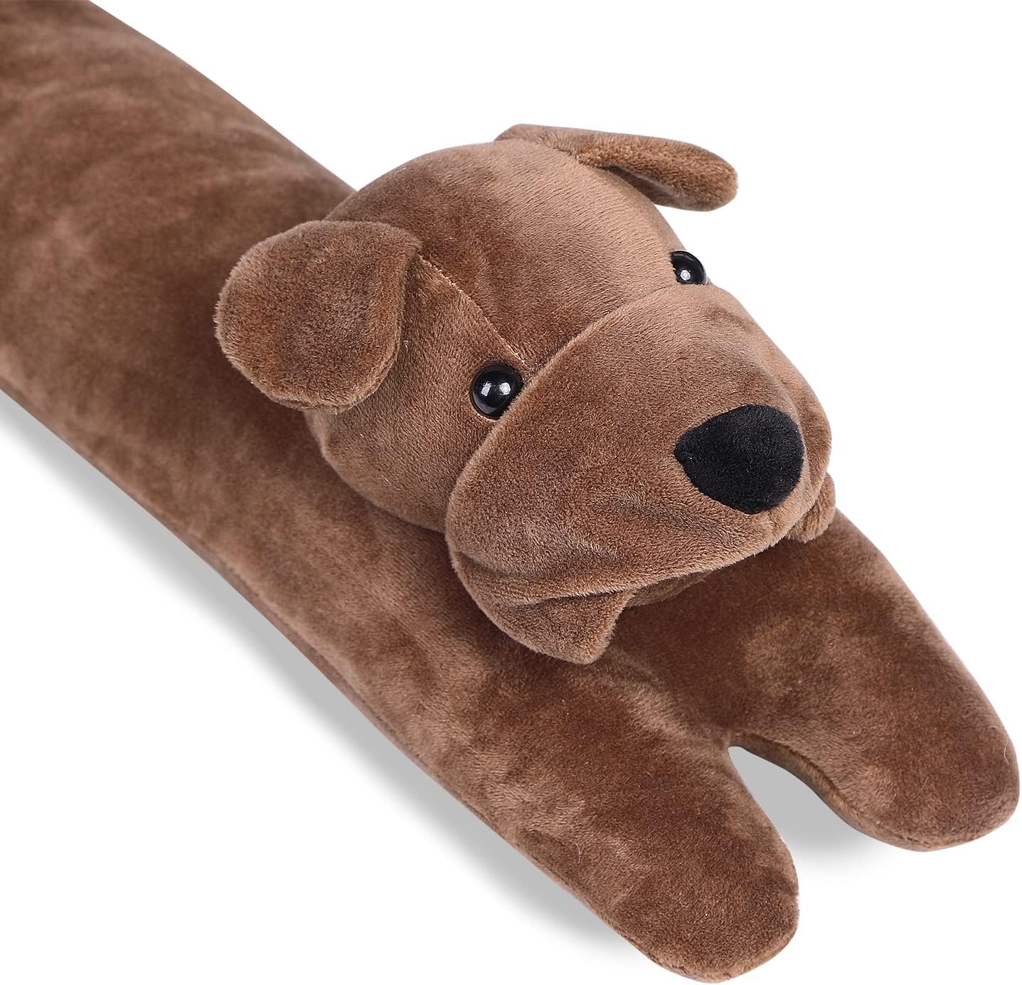 Cute Dog Door Draft Stopper 34 Inch Heavy Duty Decorative Soundproof Blocker