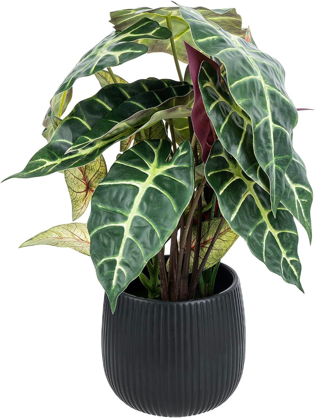 MyGift 14 Inch Artificial Plants Tabletop Display