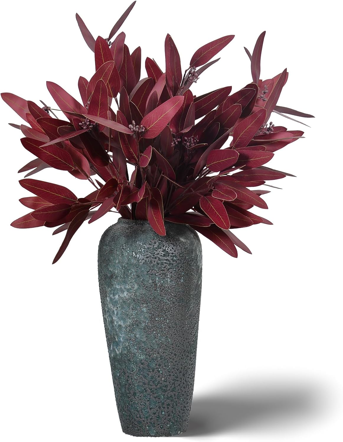 Ziwon Artificial Eucalyptus Stems 32 Inches 4 Pack Fall Decor