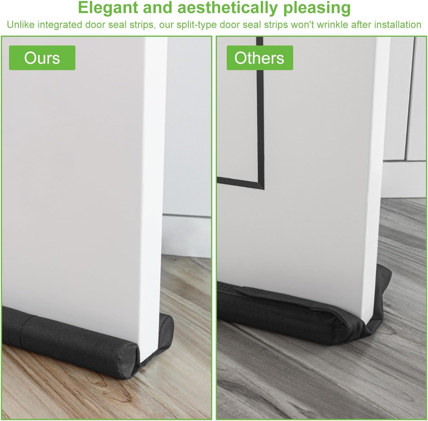 Large Door Draft Stopper 36 Inch Weather Stripping Seal