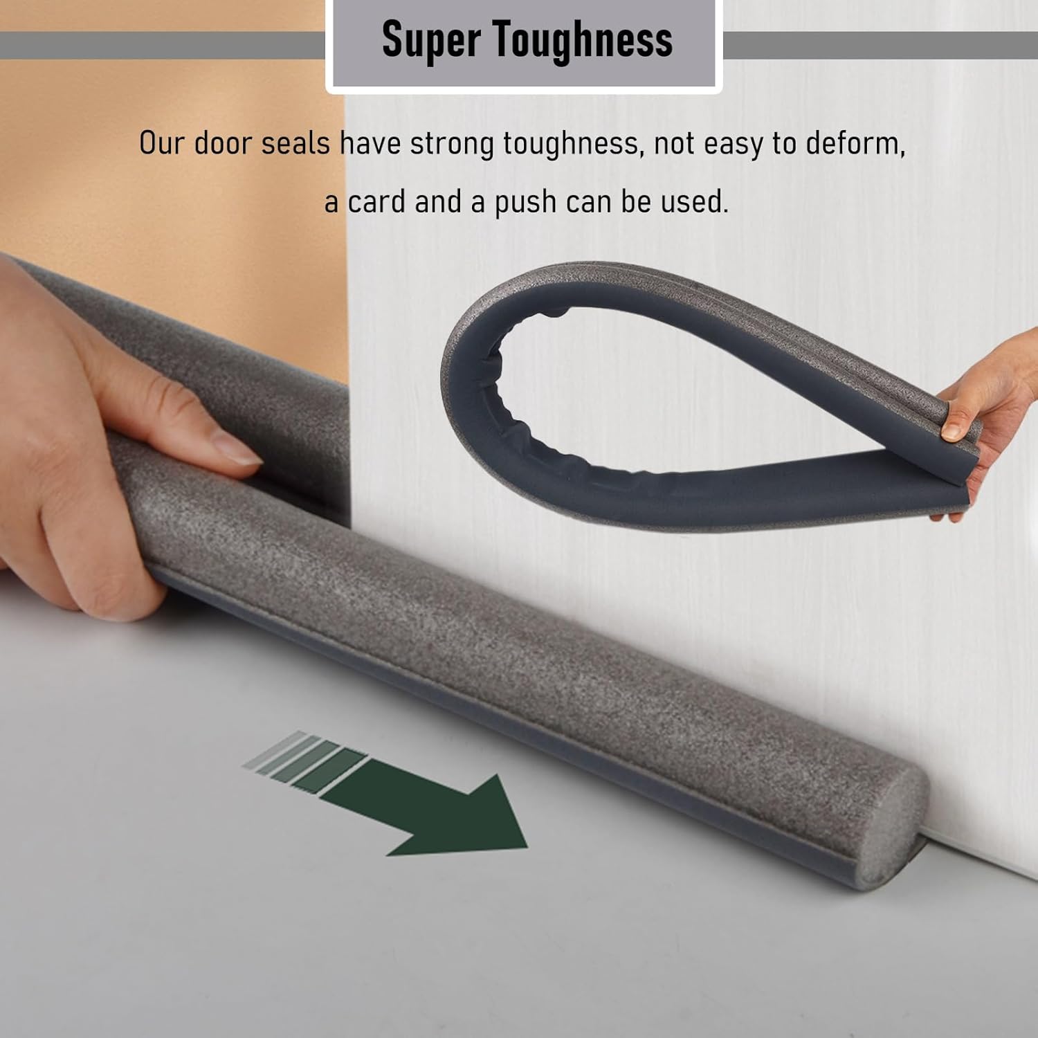 93 CM Door Bottom Seal Strip for Quiet Weatherproof Entry
