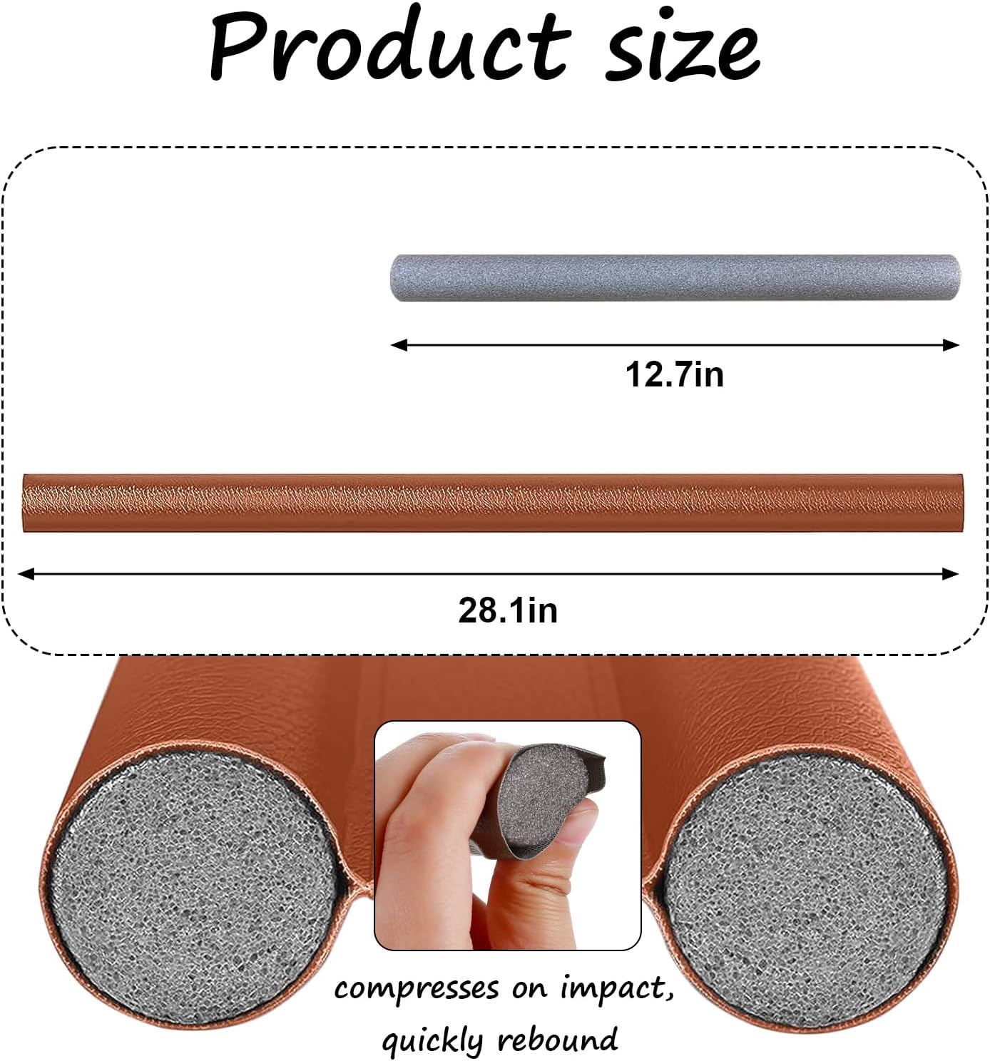 Wanheart Under Door Draft Stopper Adjustable and Washable