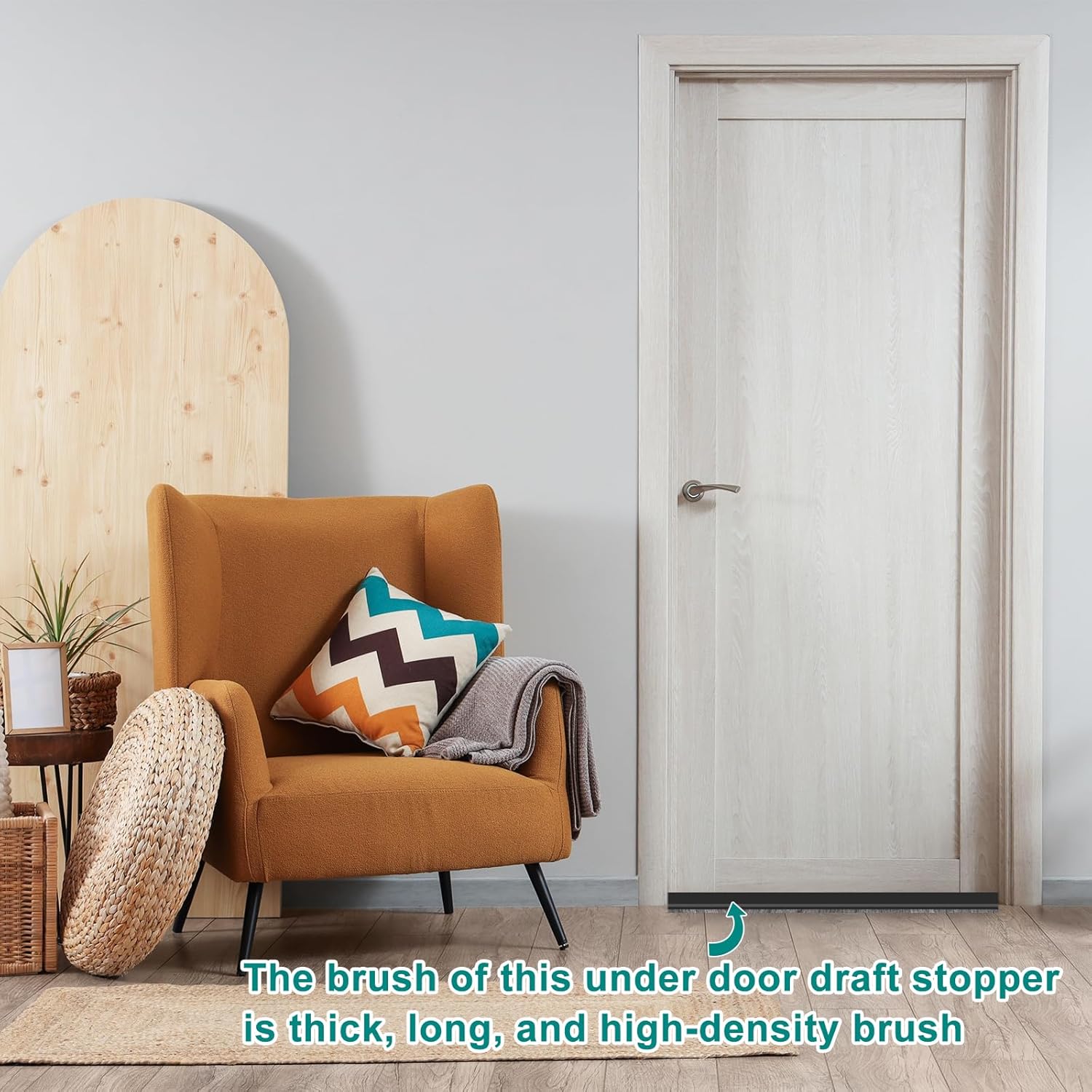Uxcell Door Sweep 12 x 40 White 1 Pcs