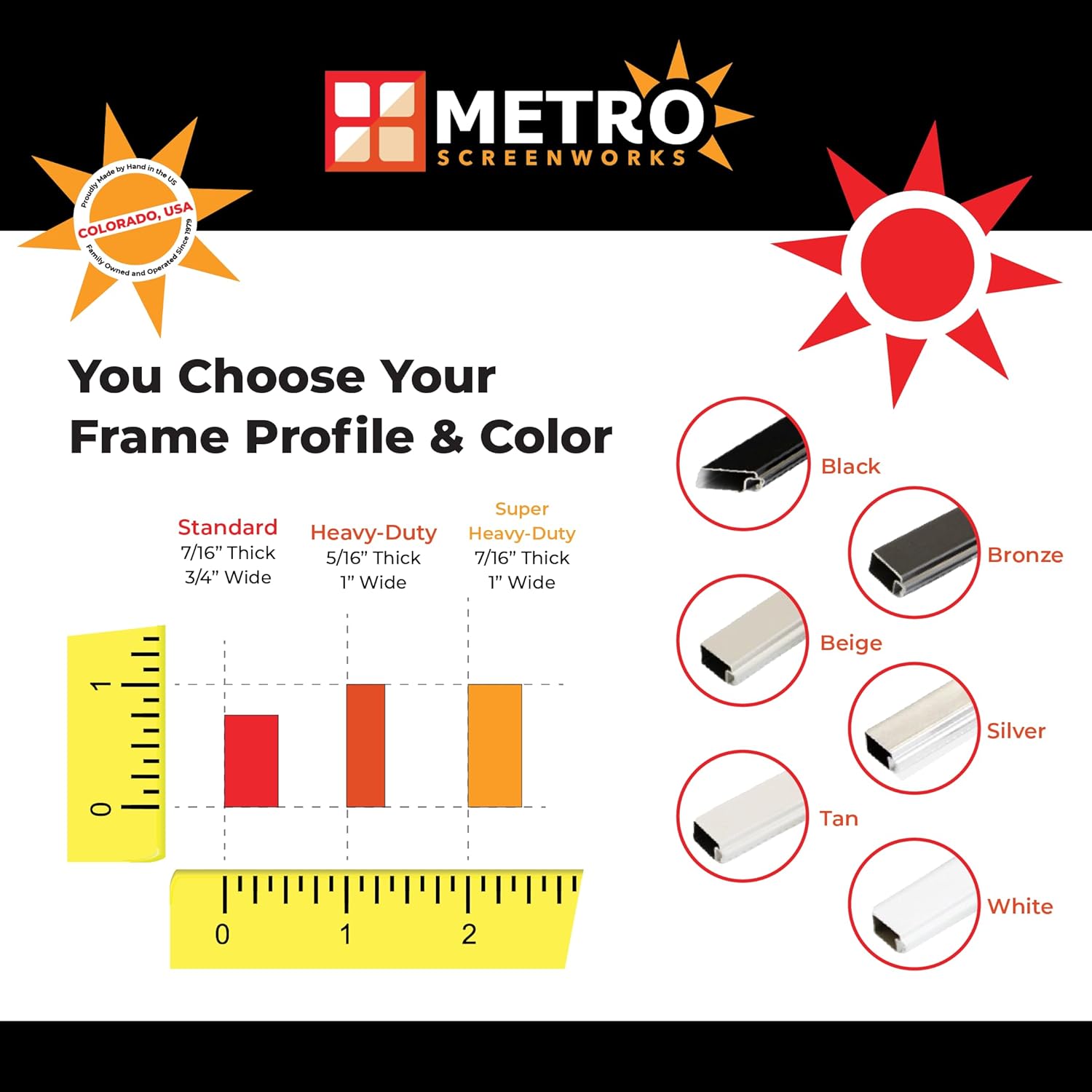 Metro Screenworks Custom Vinyl Draft Blocker for Windows
