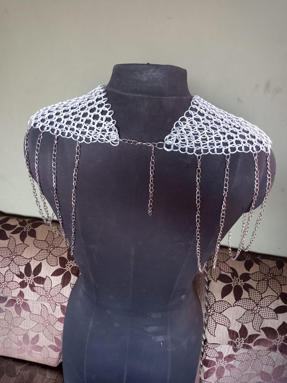 Medieval Fight Club Handmade Chainmail Necklace