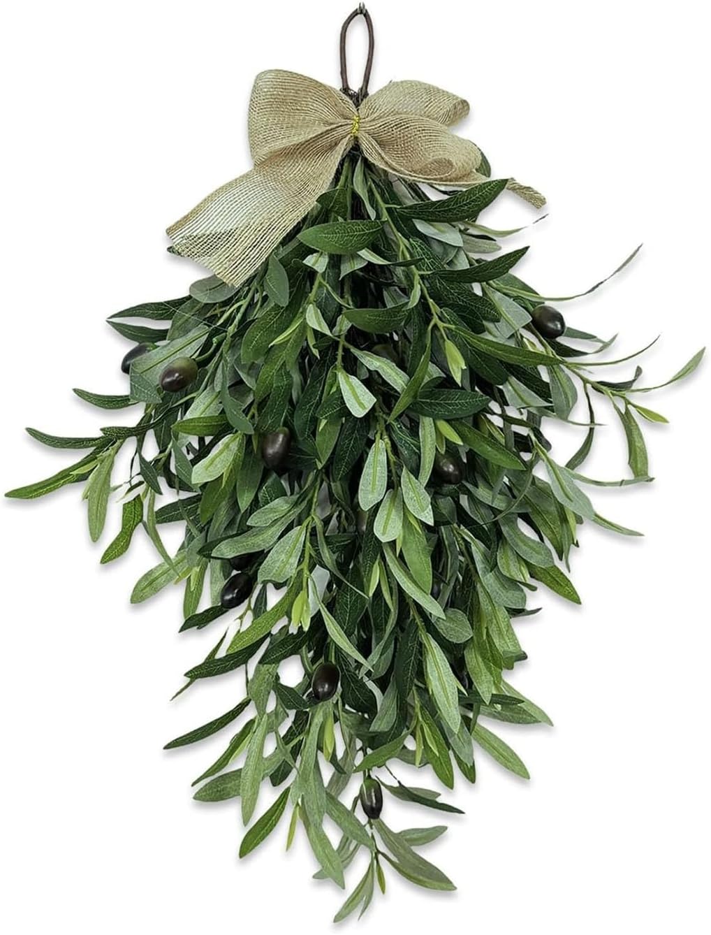 24 Inch Olive Wreath Artificial Flower Swag