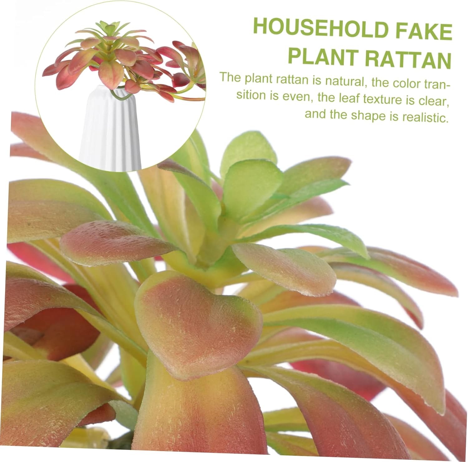 VICASKY Artificial Succulent Plants 27cm Wall Hanging Decor
