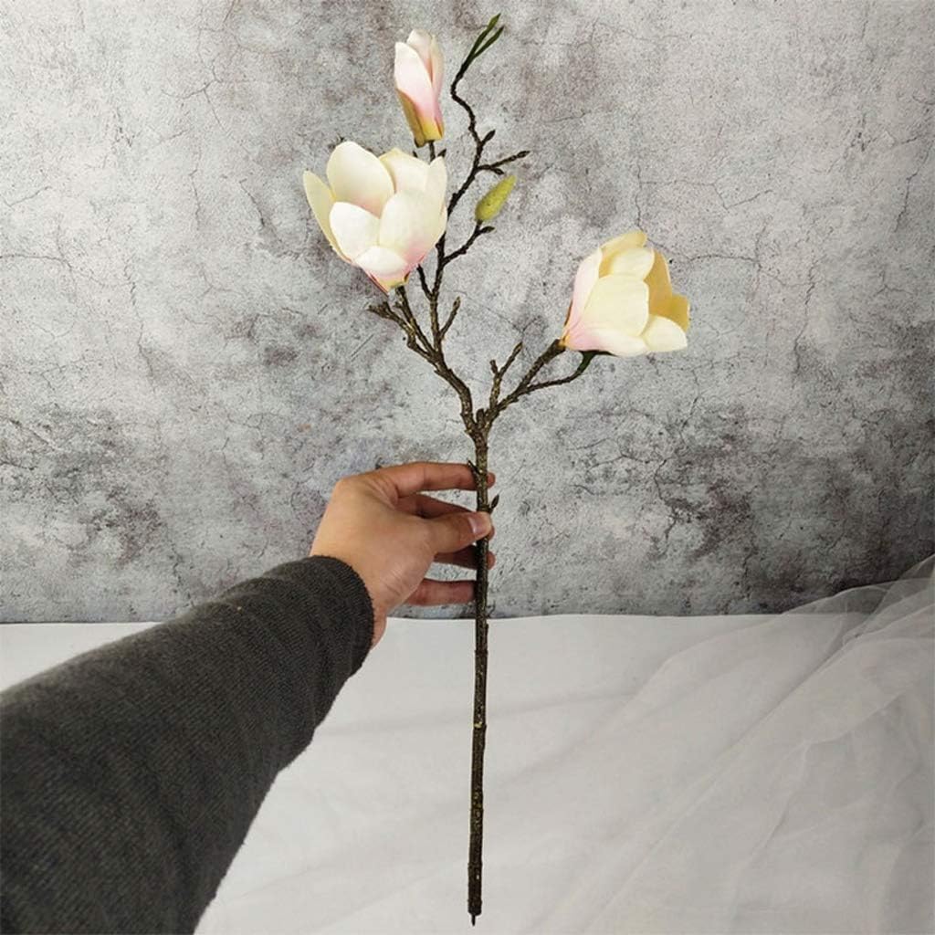 Artificial Flowers 5 Twig Flowers with Stem for Home Decor Wedding Bouquets