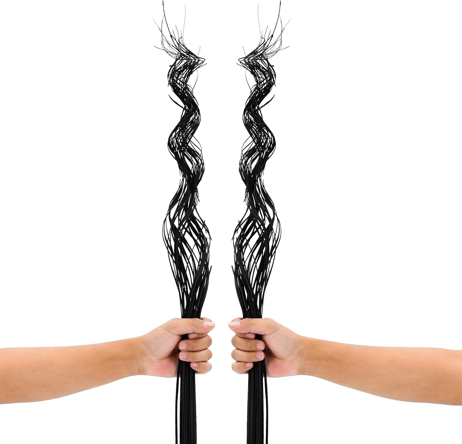 Leewadee Wavy Palm Leaves Decorative Branches 39 inches