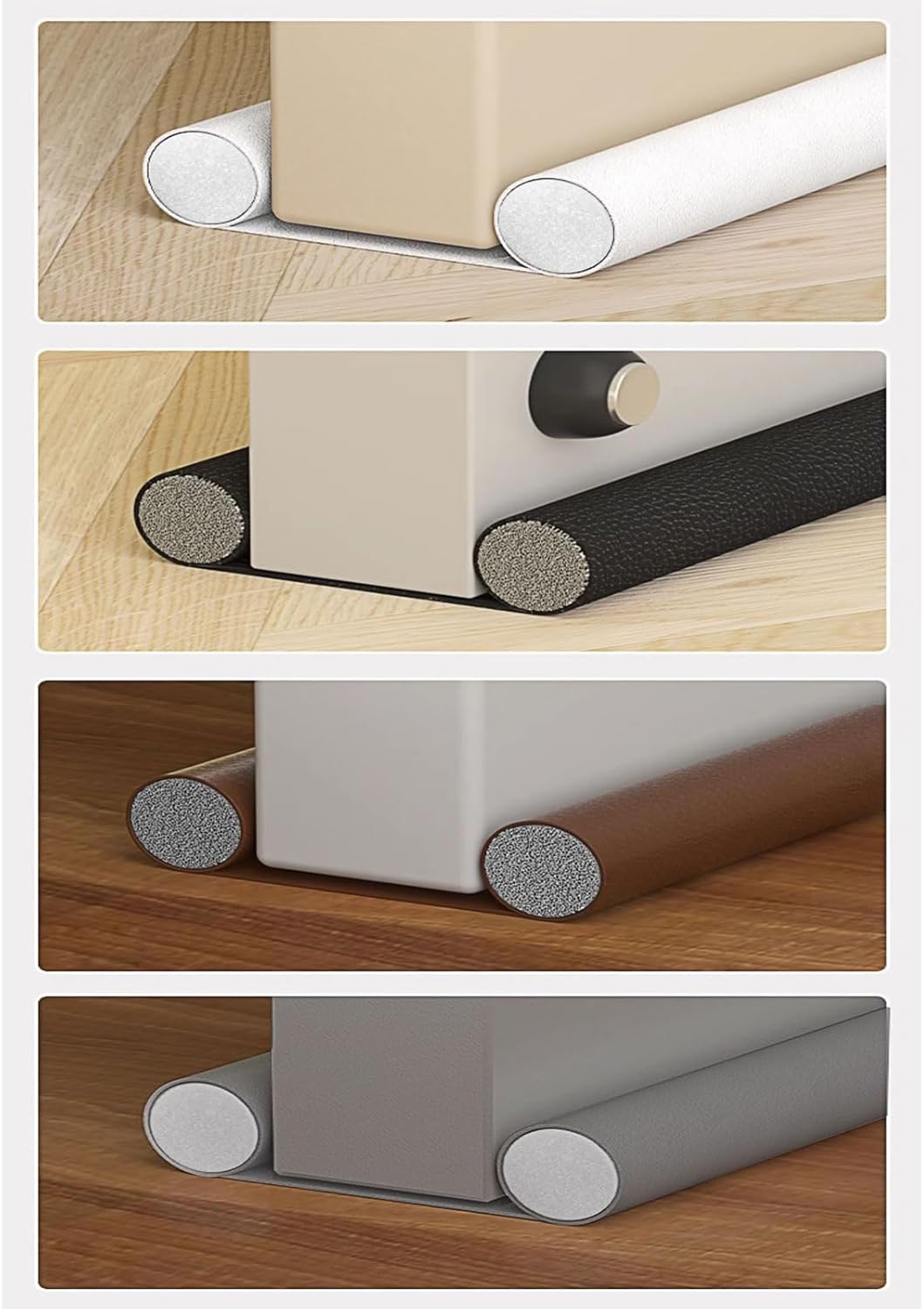 COYOUCO 1 Pcs Door Draft Stopper 95Cm White