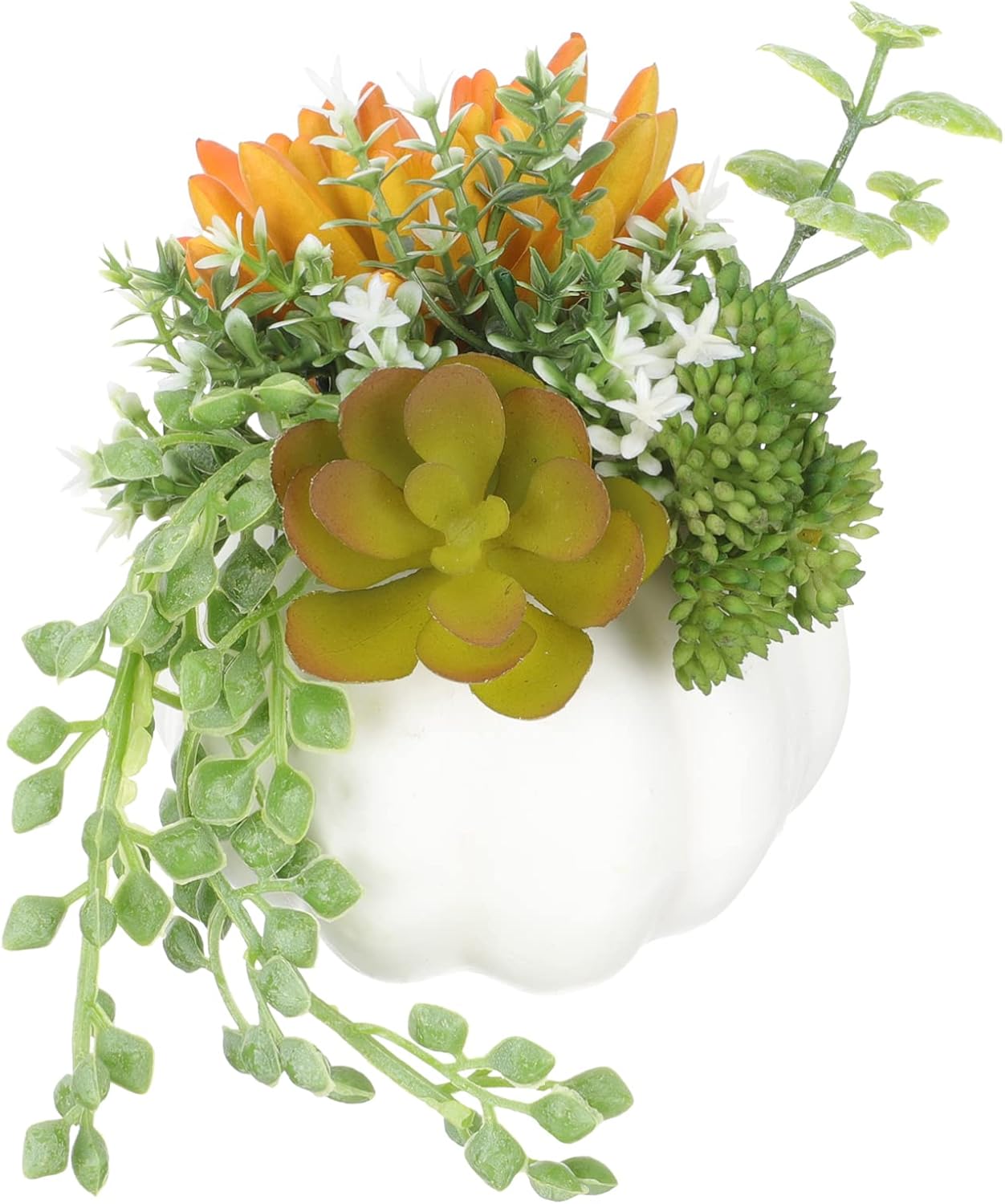 LIOOBO Artificial Pumpkin Bonsai Plant Decoration for Home Office
