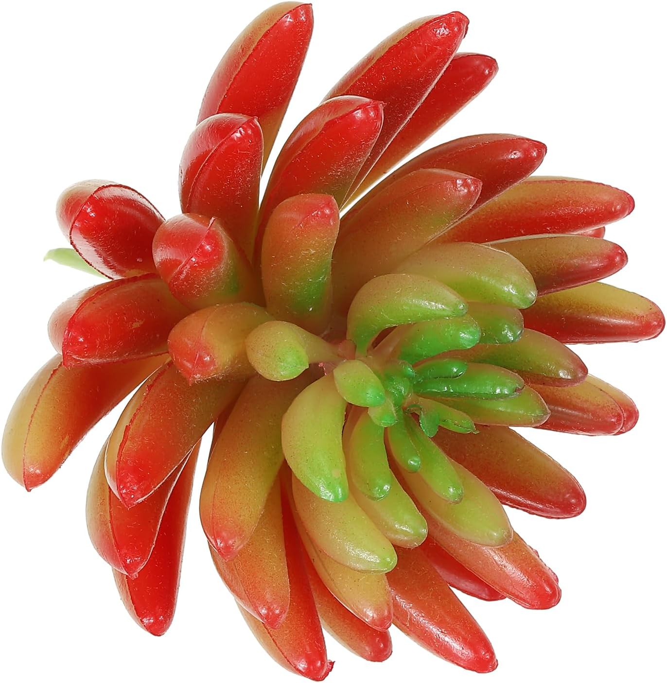PATIKIL Red Artificial Succulent Plants Unpotted