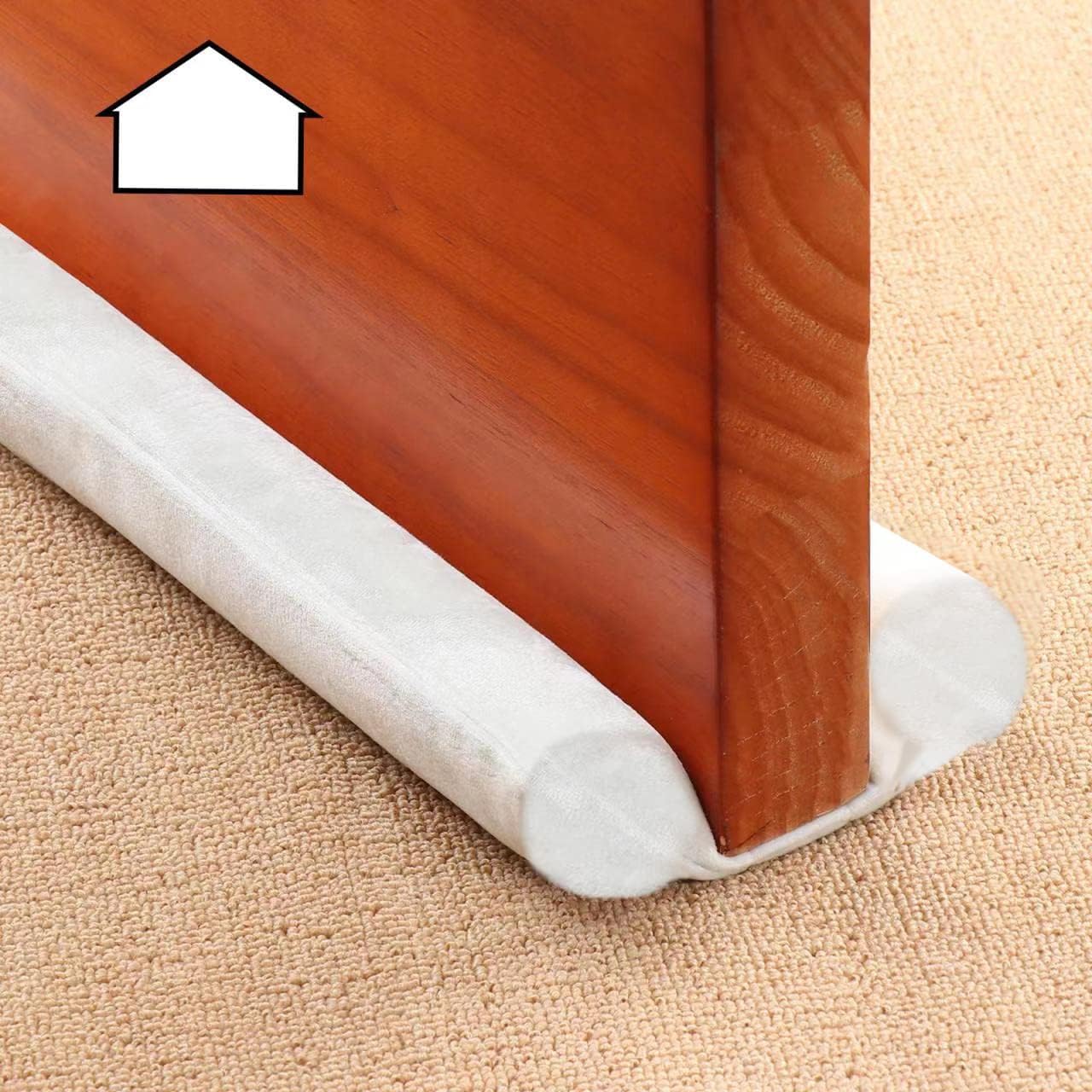 GDHOMM Door Draft Stopper Adjustable 30-36 Inch Bottom Gap Filler