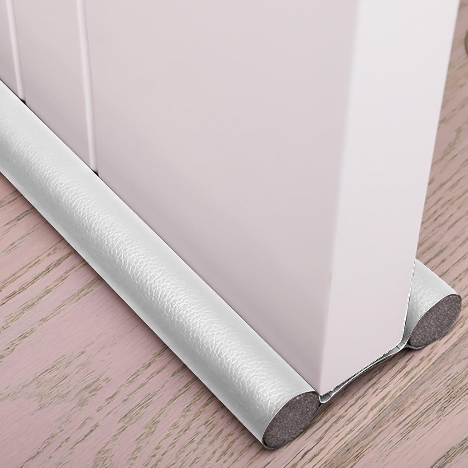 Adjustable Under Door Sound Blocker 36 in White