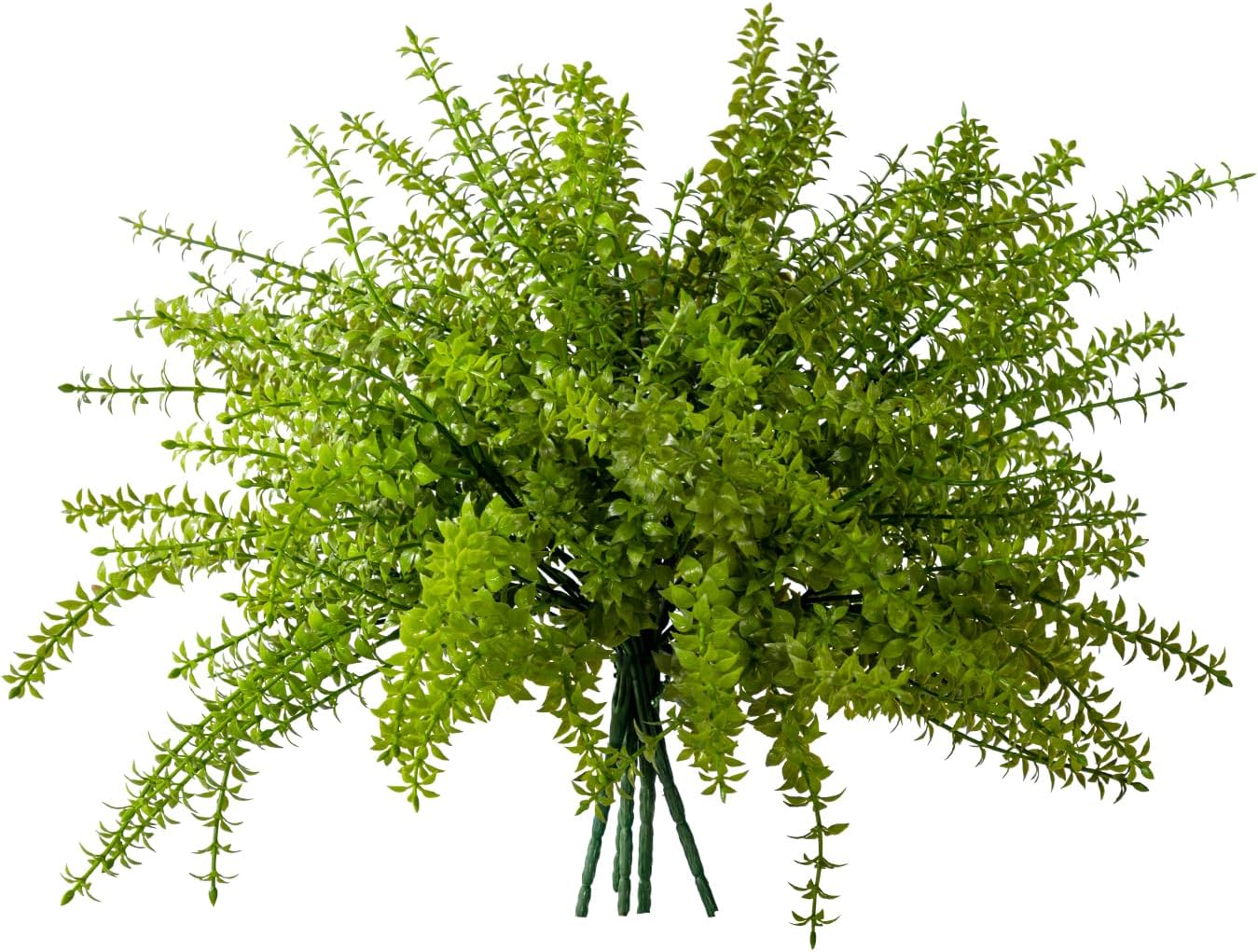 5PCS Artificial Boxwood Greenery Faux Plants for Garden Farmhouse Decor