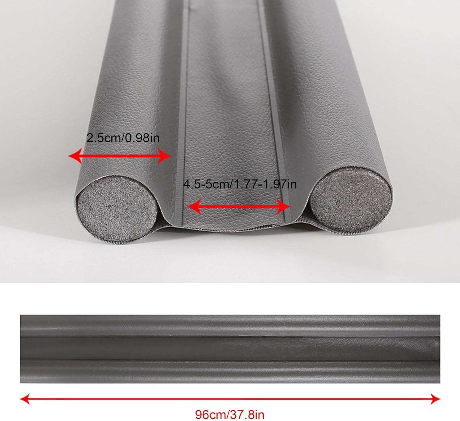 Energy Saving Door Draft Stopper with Noise Blocker