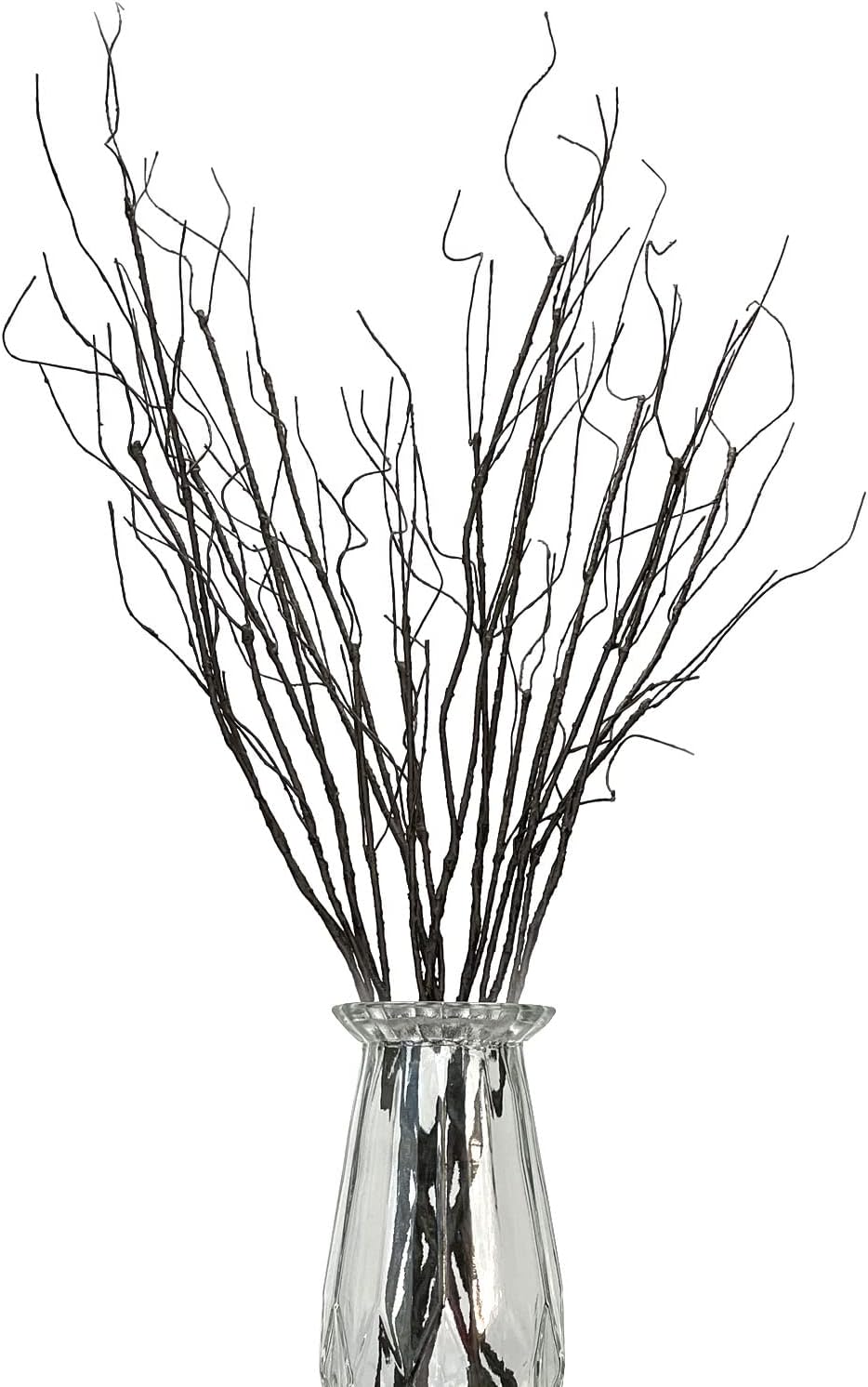 Pursuestar 6Pcs 75cm Artificial Willow Branches with Bendable Wires for DIY Crafting