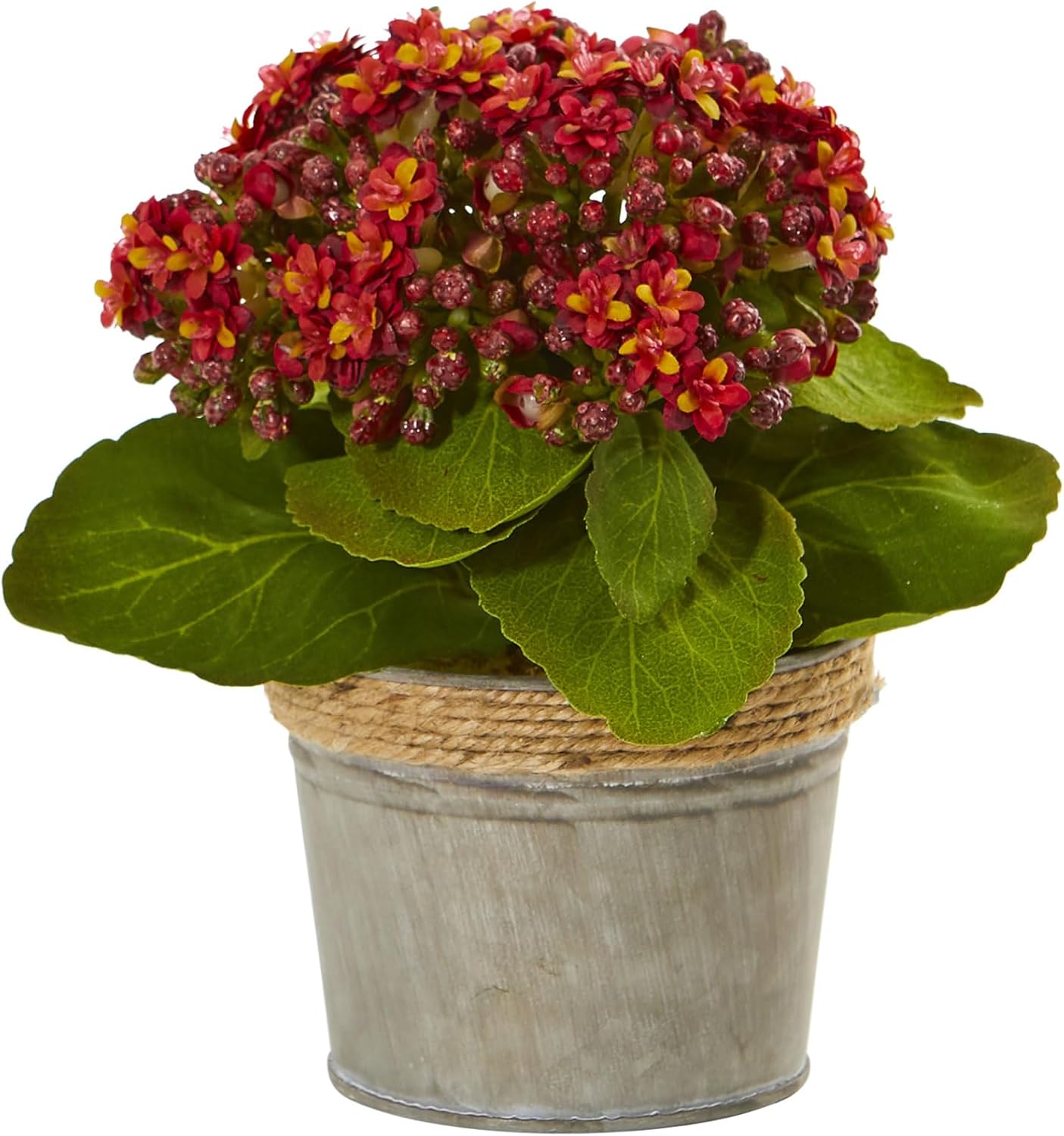 Nearly Natural Kalanchoe Artificial Arrangements Set of 3
