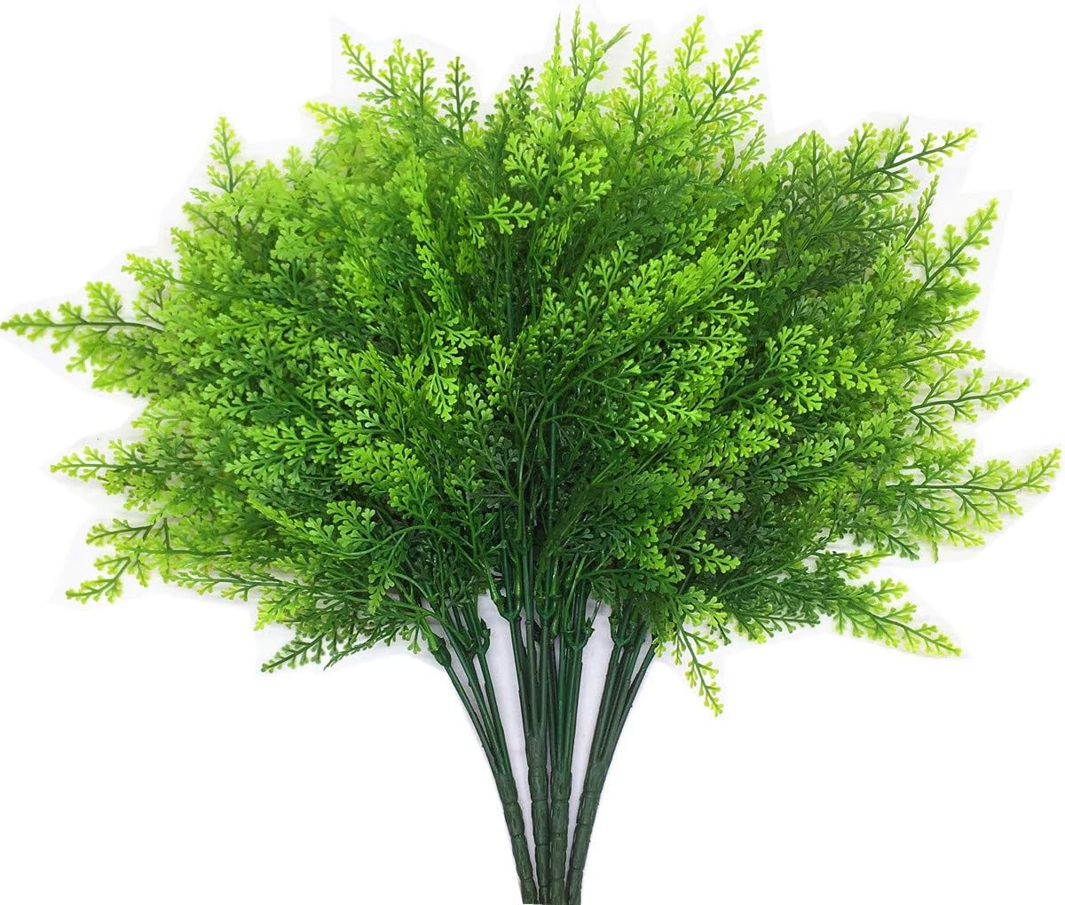 CATTREE Artificial Ferns Shrubs Bushes 4 Pack
