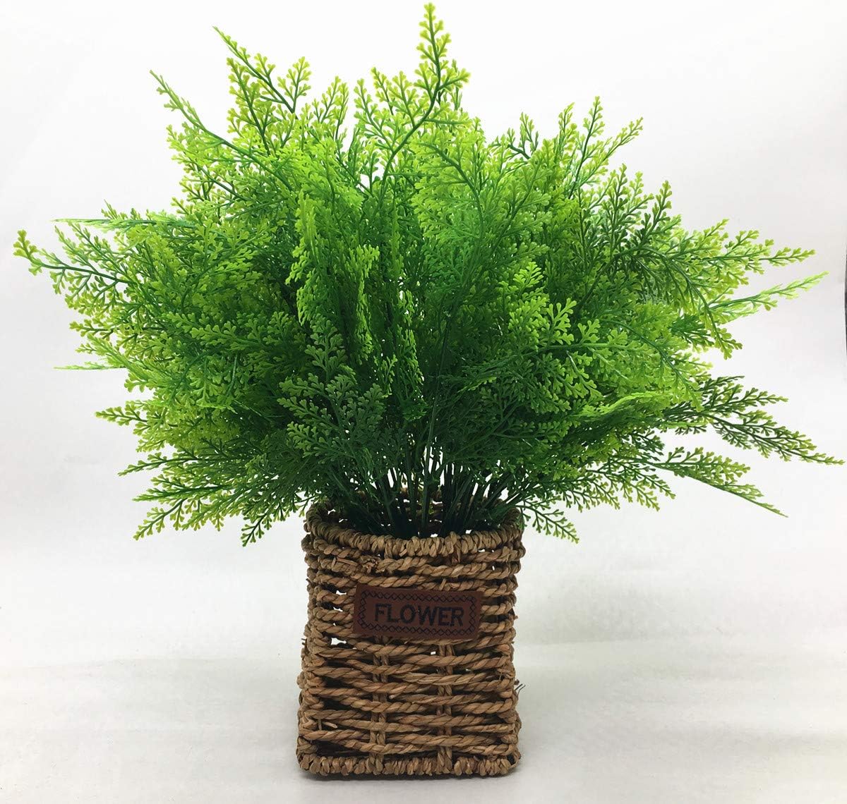 CATTREE Artificial Ferns Shrubs Bushes 4 Pack