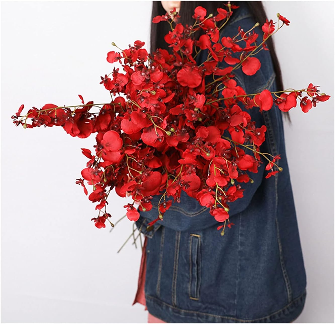 Artificial Dancing Orchid for Home Decor