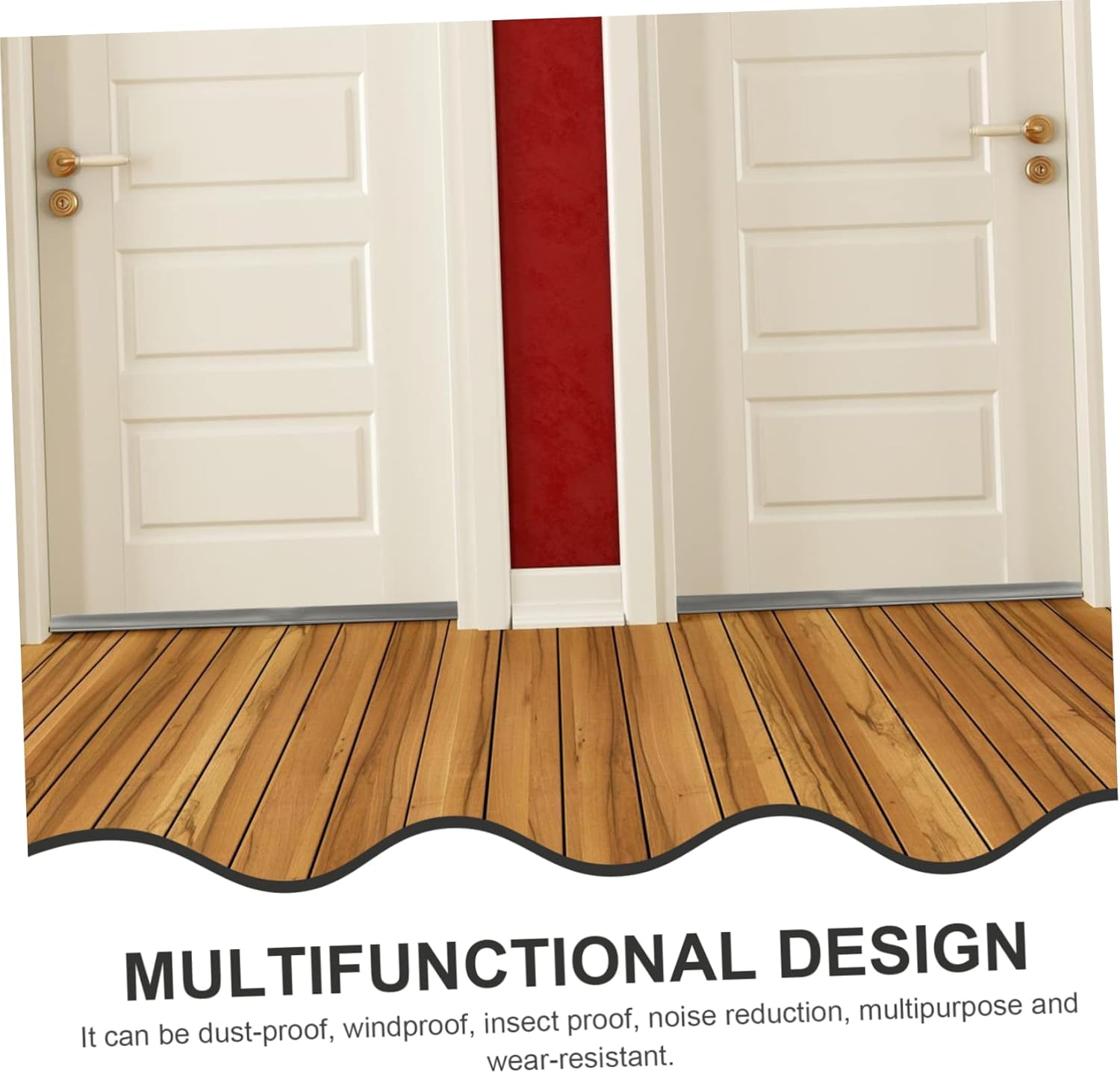 VINTORKY Draft Stopper for Door and Window Soundproofing