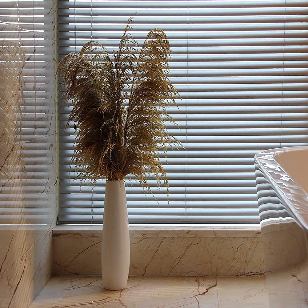 Gold Yellow Pampas Grass 4Pcs Rustic Decor for Living Room