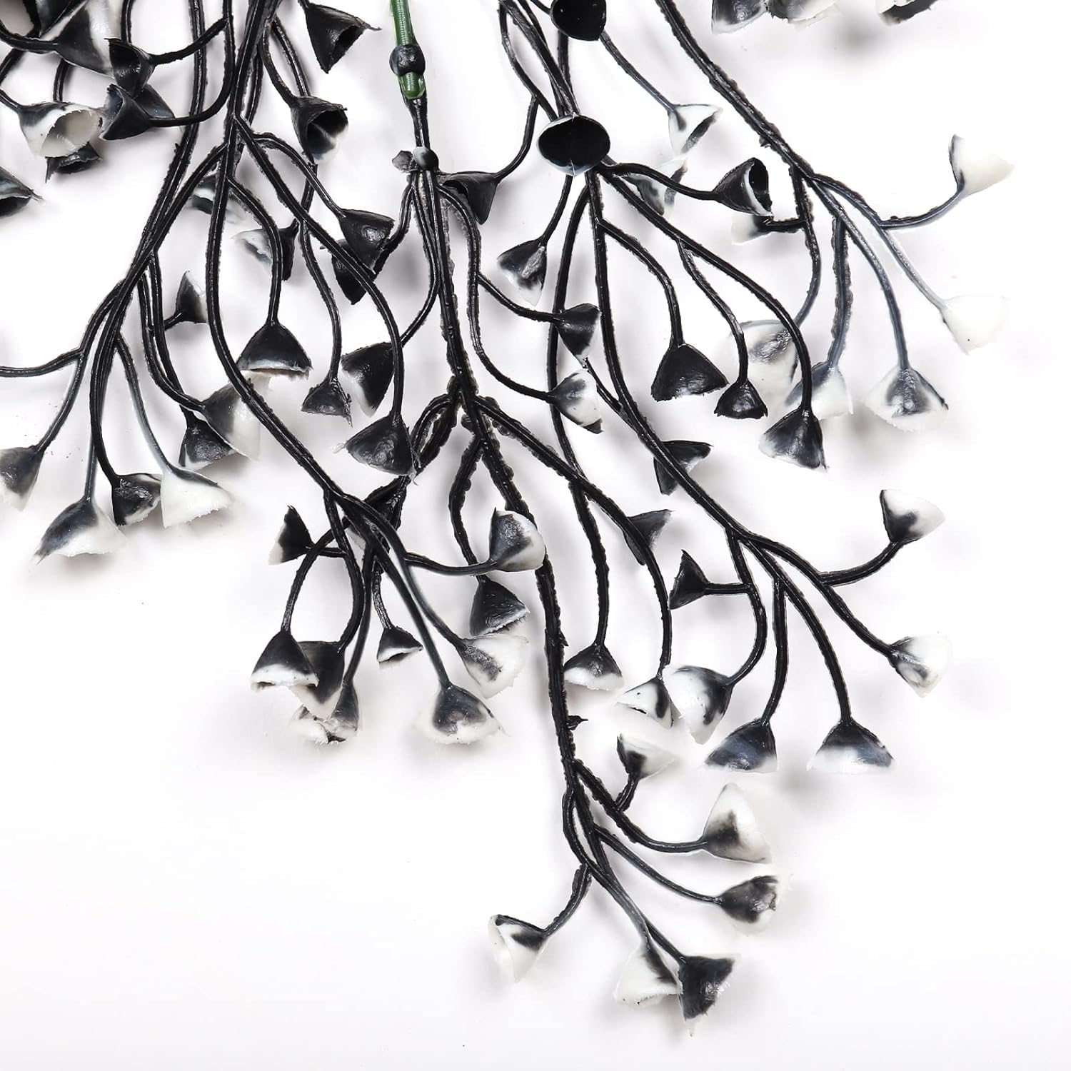 RECUTMS Artificial Hanging Plants 4 Pcs Fake Ferns Wall Decor