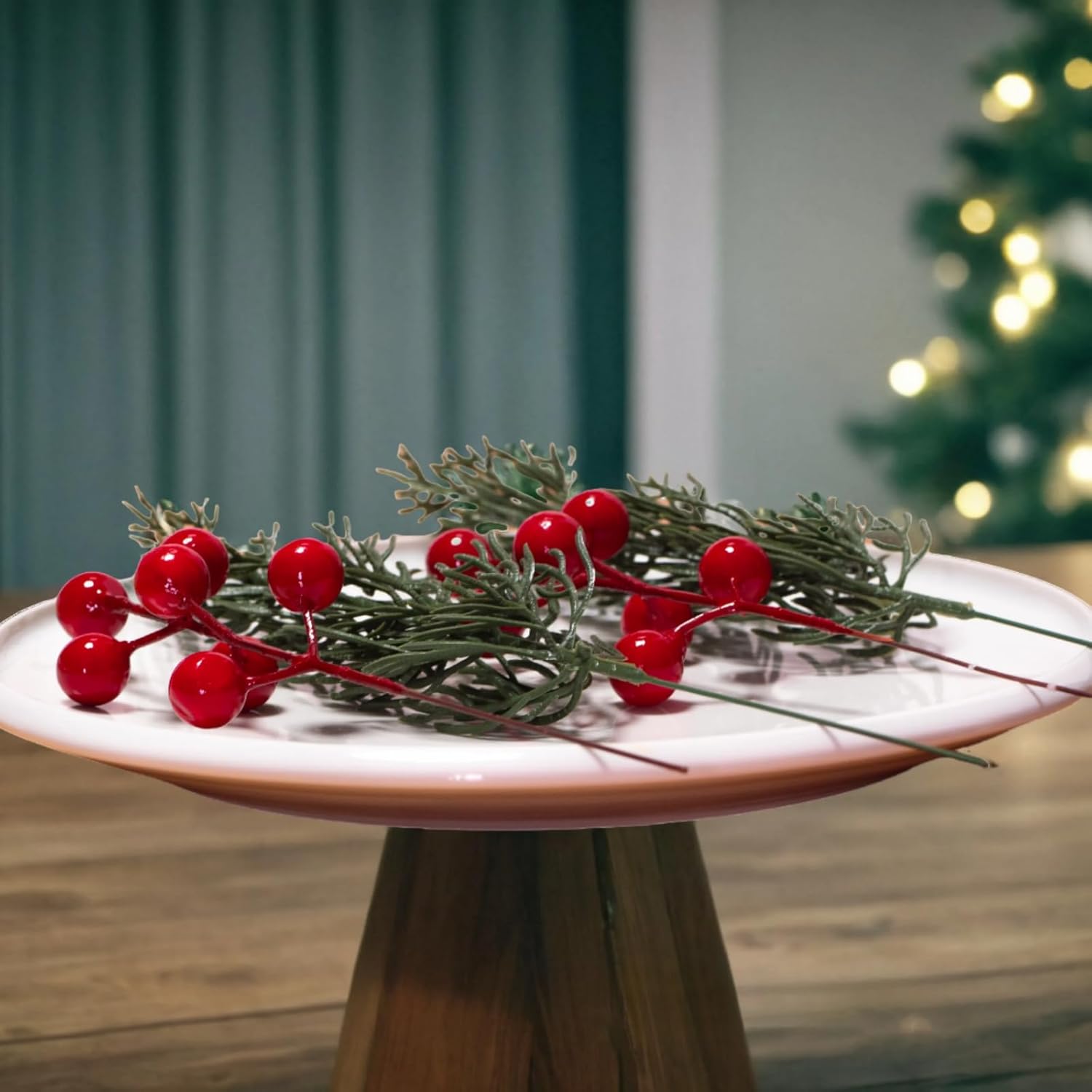 Norfolk Pine Picks Artificial Greenery for Christmas Decor