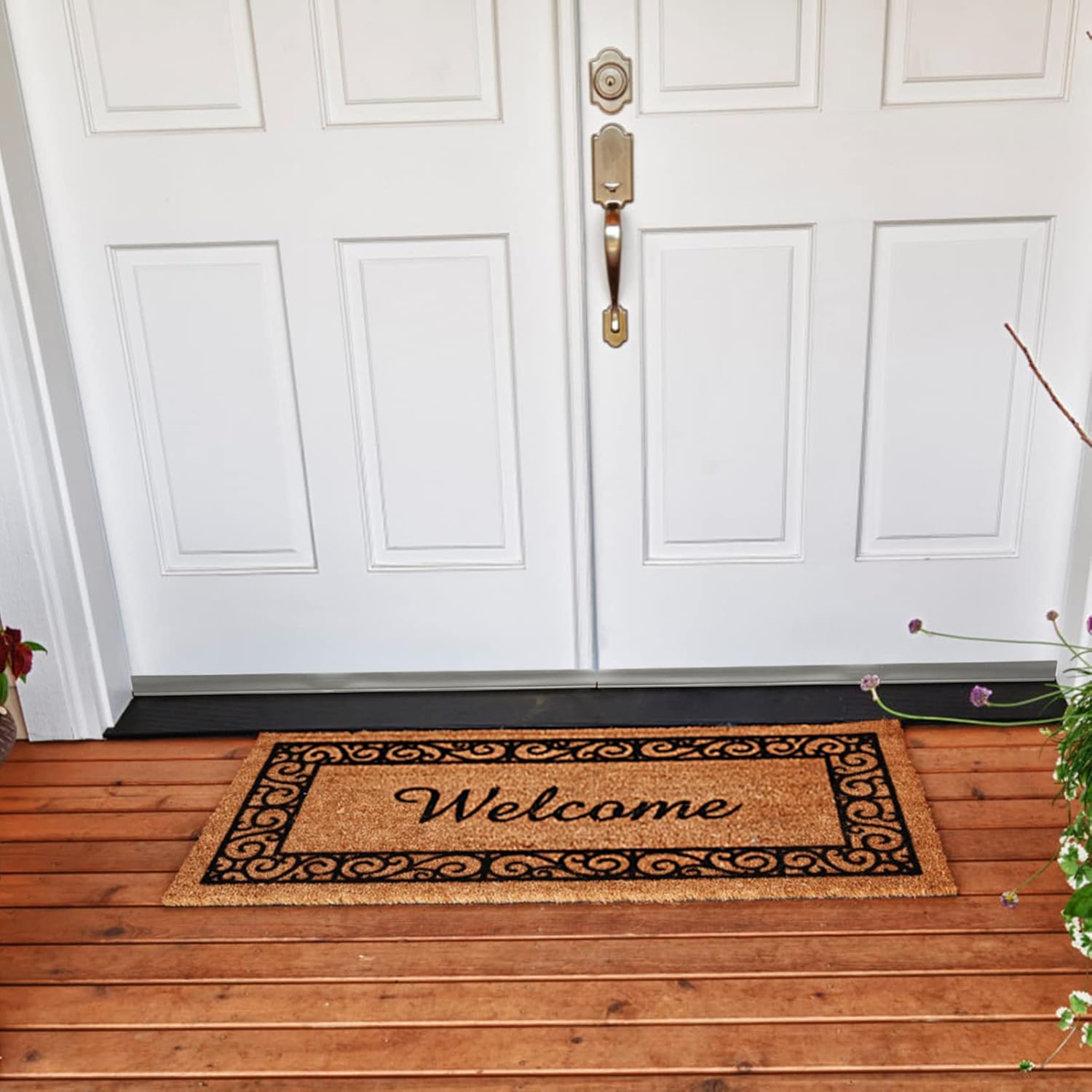 LIFKOME Door Draft Stopper Windproof Strip for Exterior Door Noise Blocker