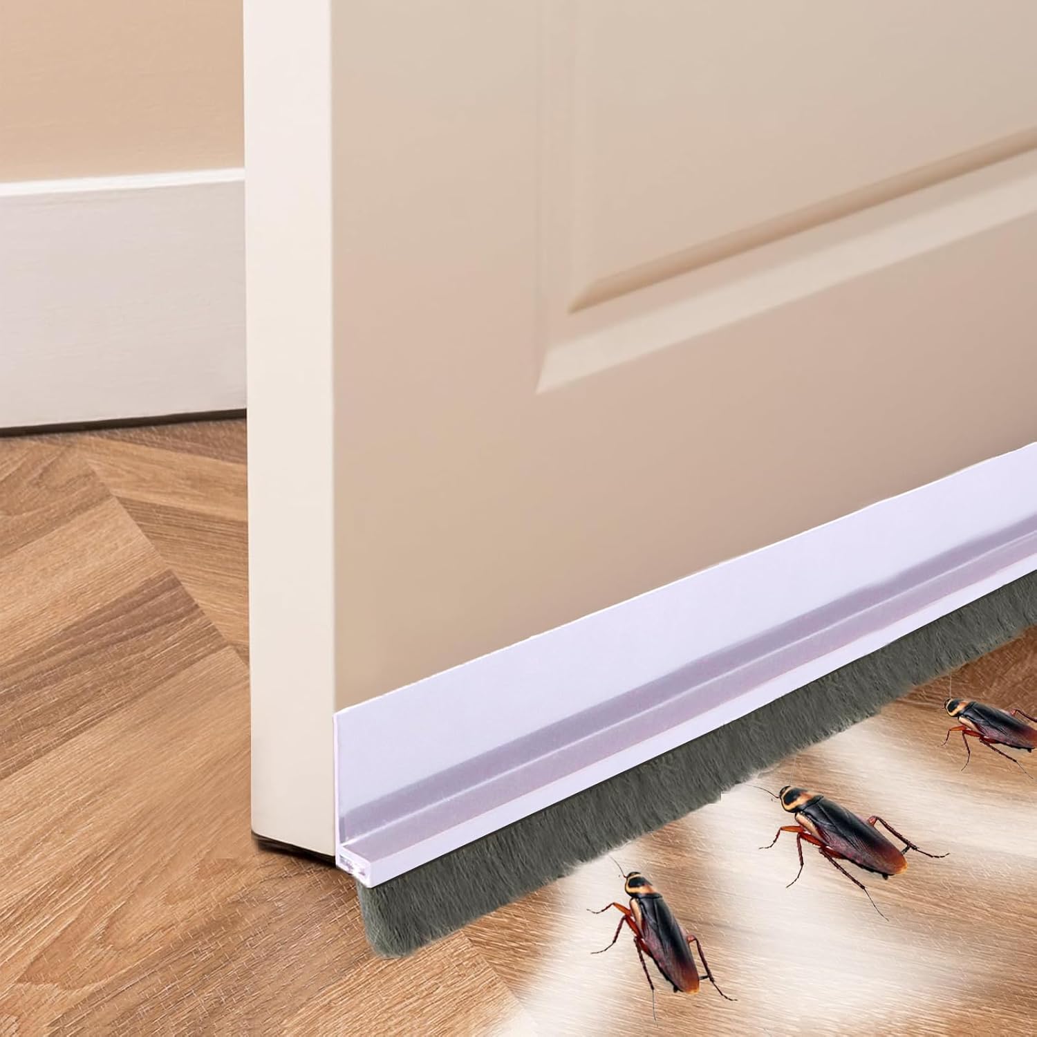 Door Draft Stopper Bottom Seal - 39 Soundproof Cold Proof Energy Saver