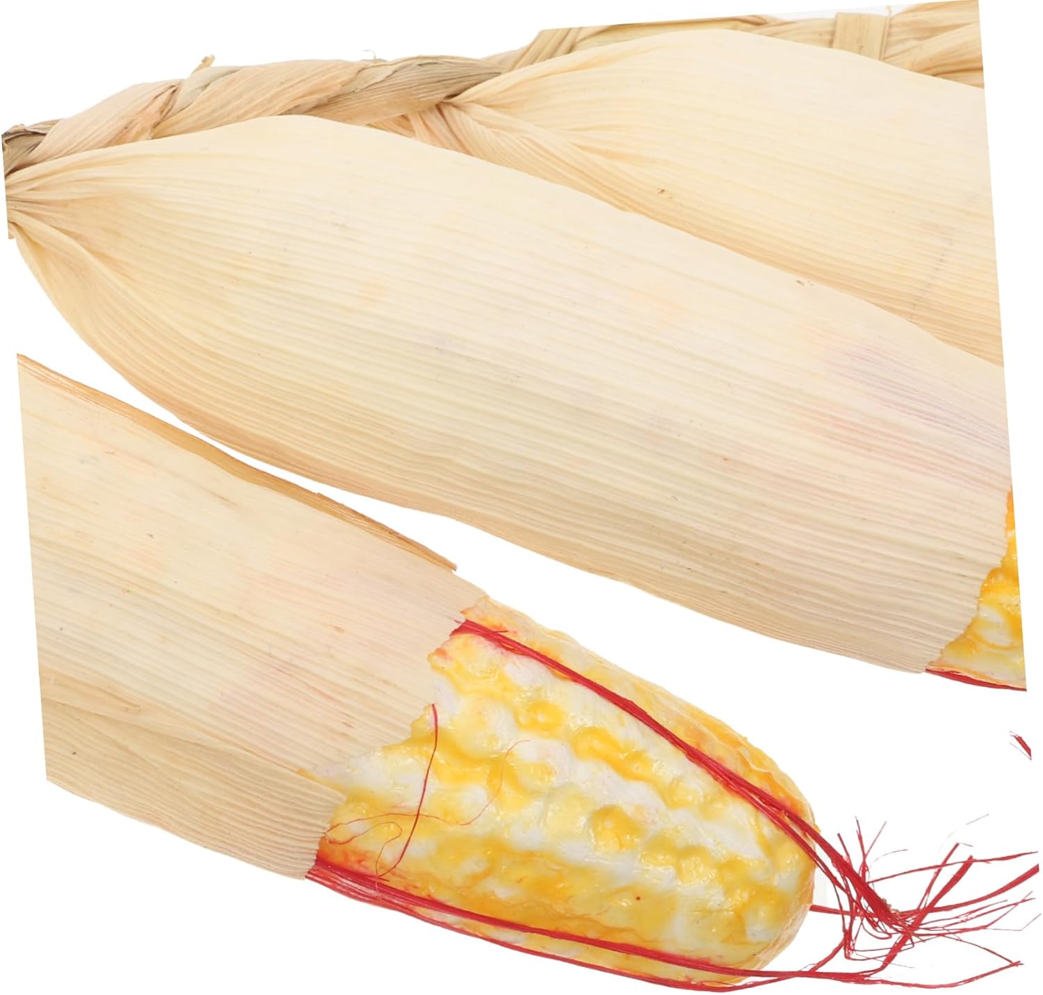 2Pcs Realistic Hanging Fake Corn Skewers Decor for Home Kitchen Garden Wall Ornament